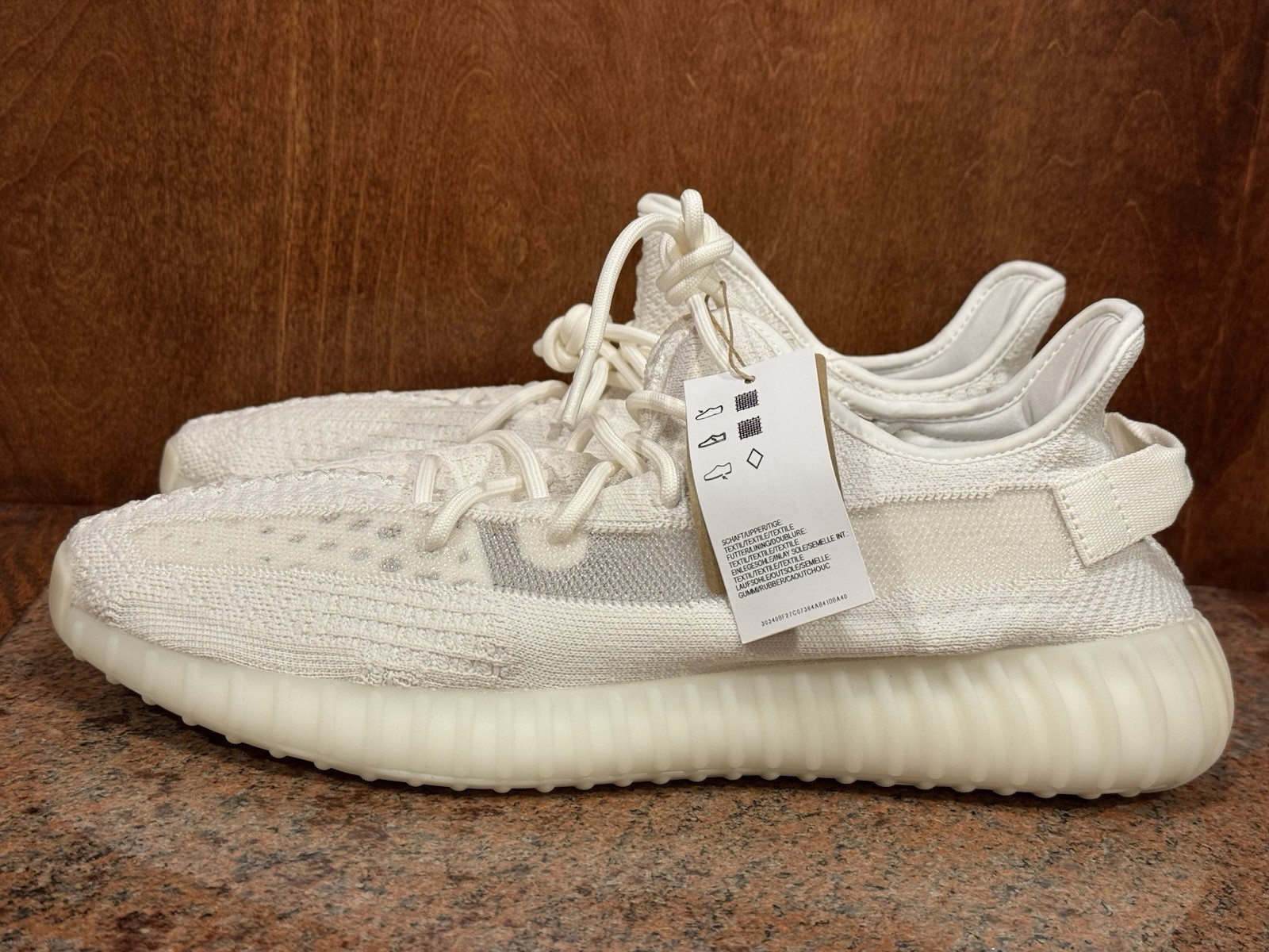 DS Adidas Yeezy Boost 350 V2 Bone/Bone/Bone HQ6316 Men’s U.S. size 14.5 BNIB