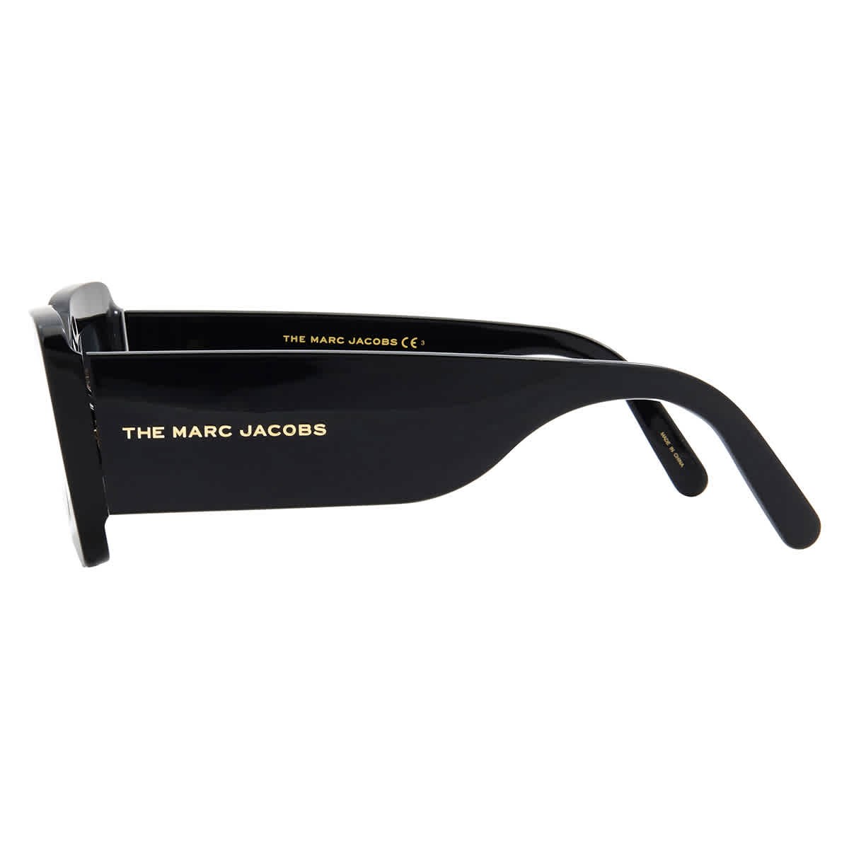 Marc Jacobs Grey Rectangular Ladies Sunglasses MARC 488/N/S 02M2/IR 50