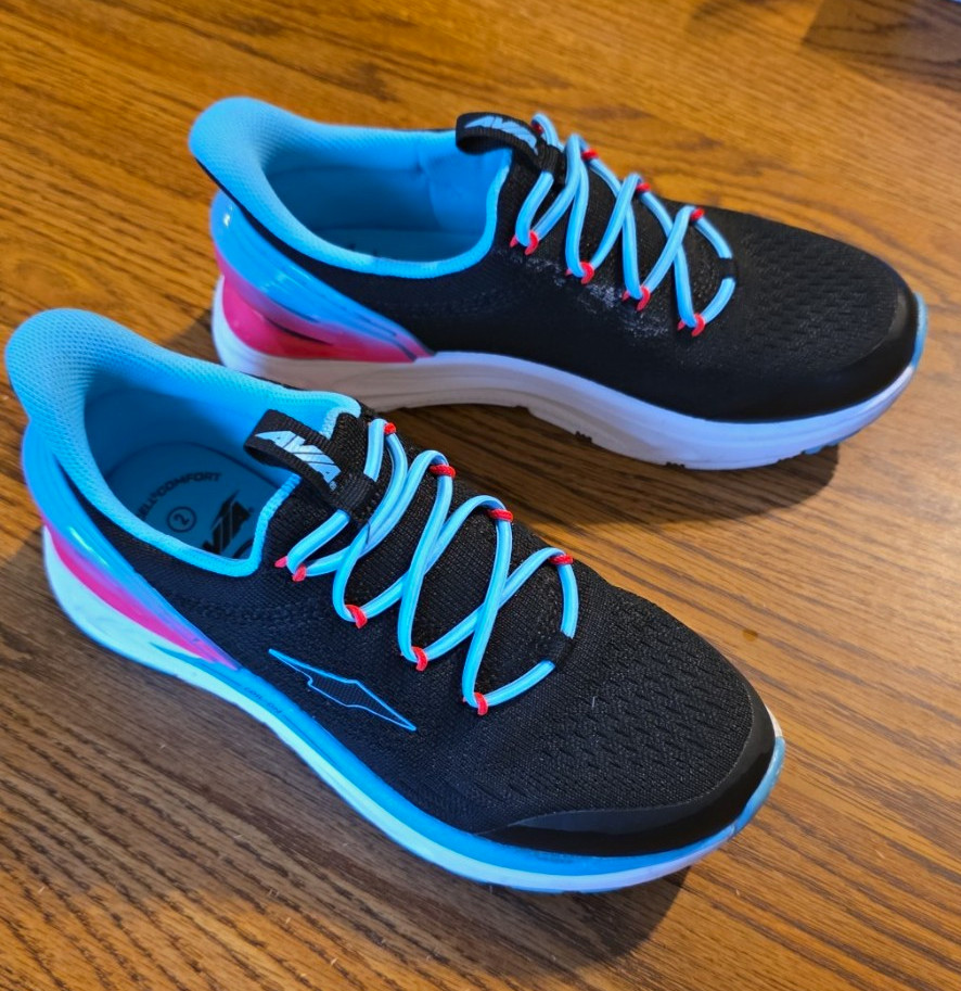 Avia Coil On 2.0 Kids SIZE 2 Shoes Easy On Off School Running Play Shoes