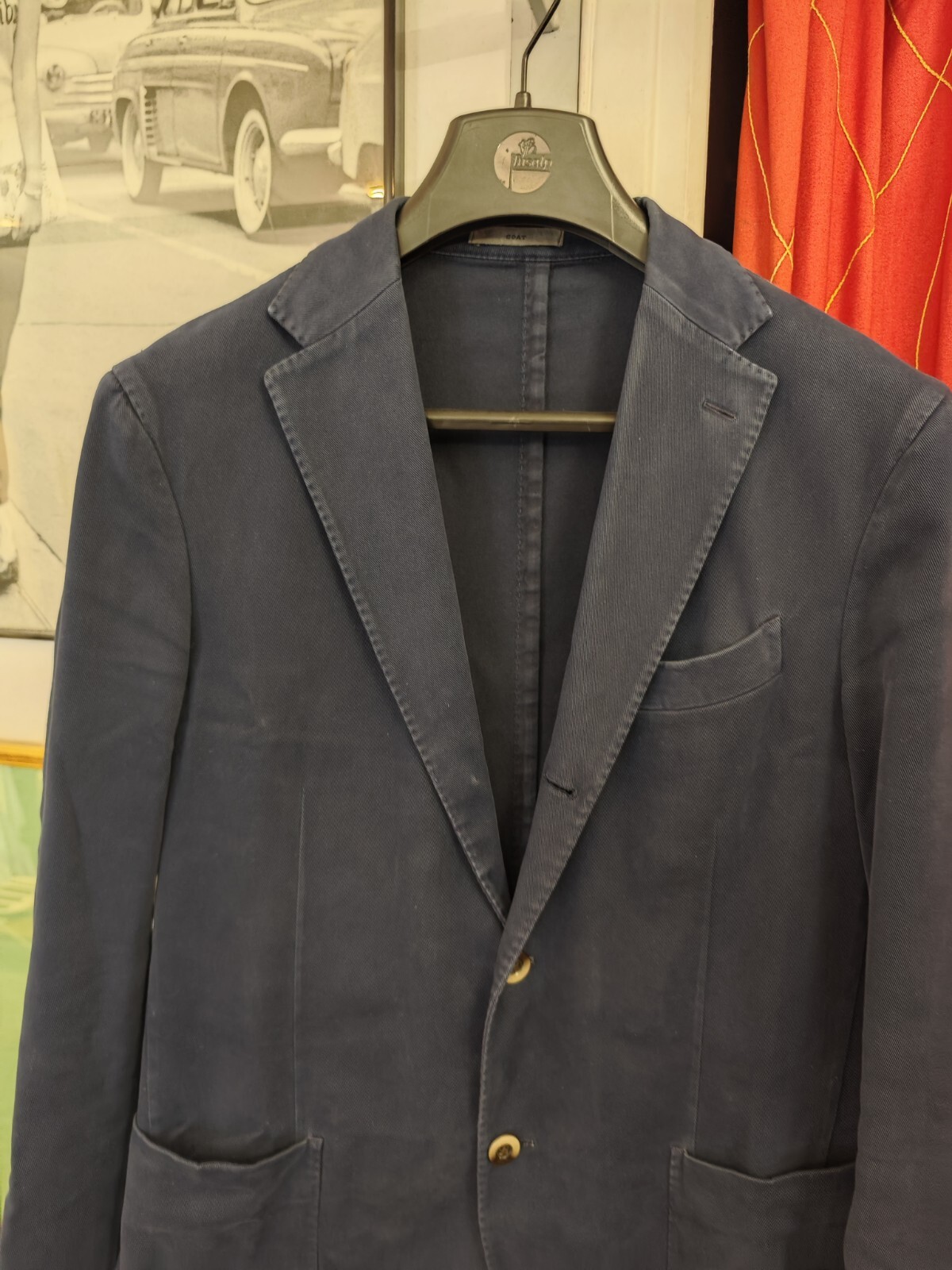 Italian Chic Boglioli 1200€ Men’ Blazer Jacket Size EU 48 ( S )Made in Italy