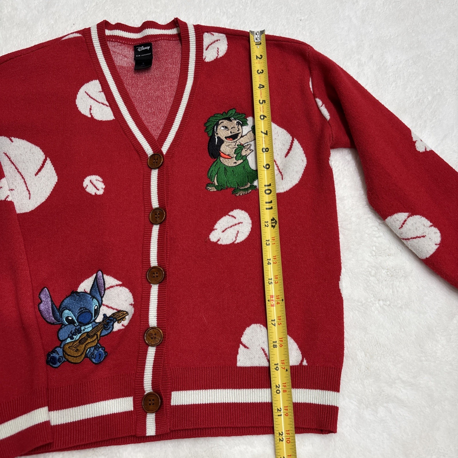 Disney Lilo & Stitch Cardigan Sweater Hawaii Aloha Boxlunch Cartoon Novelty Cute