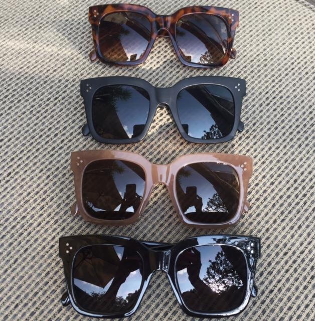 Oversized Large Square Flat Designer Big Fashion Sunglasses 6601 L