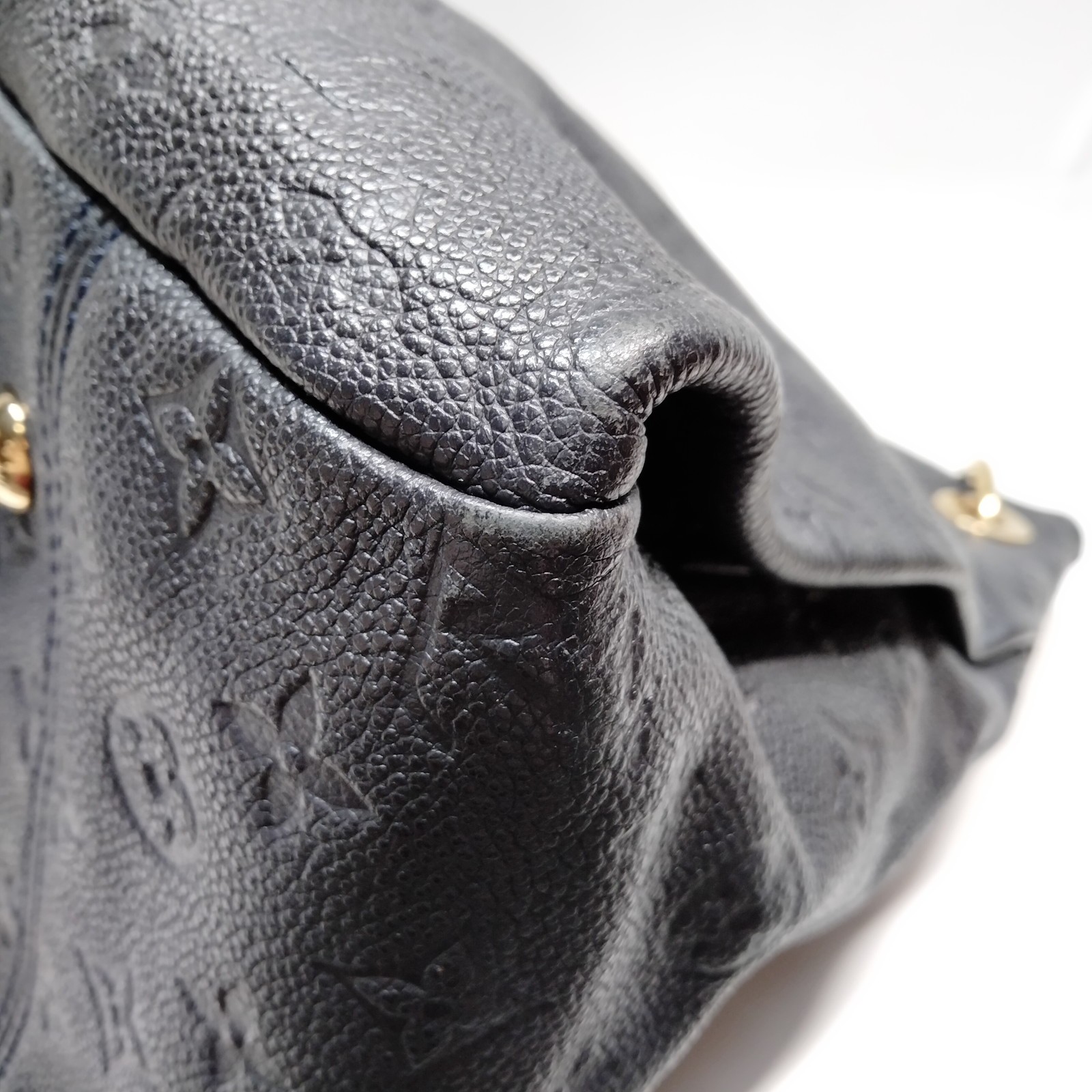 Louis Vuitton LV Tote Bag M41066 Artsy MM Black Monogram Empreinte 3279815
