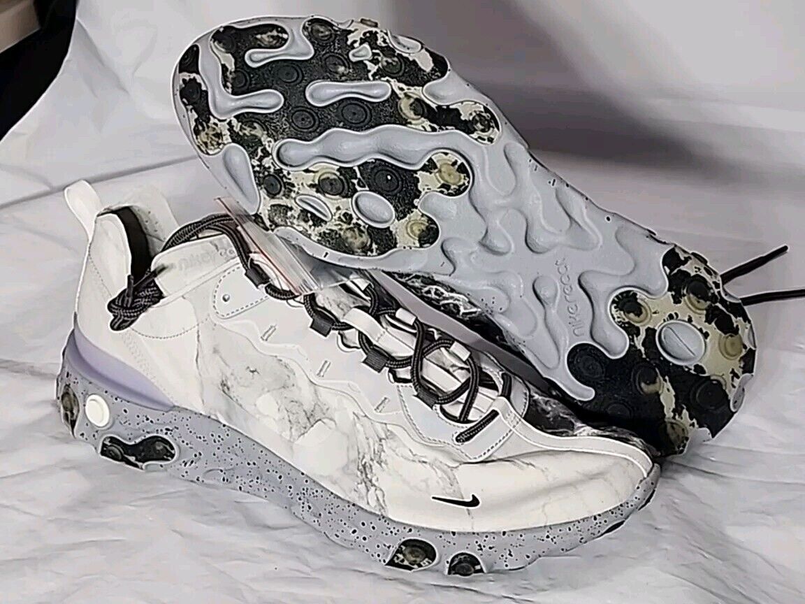 Nike Kendrick Lamar Shoe SZ 15 x React Element 55 Running Pure Platinum CJ3312