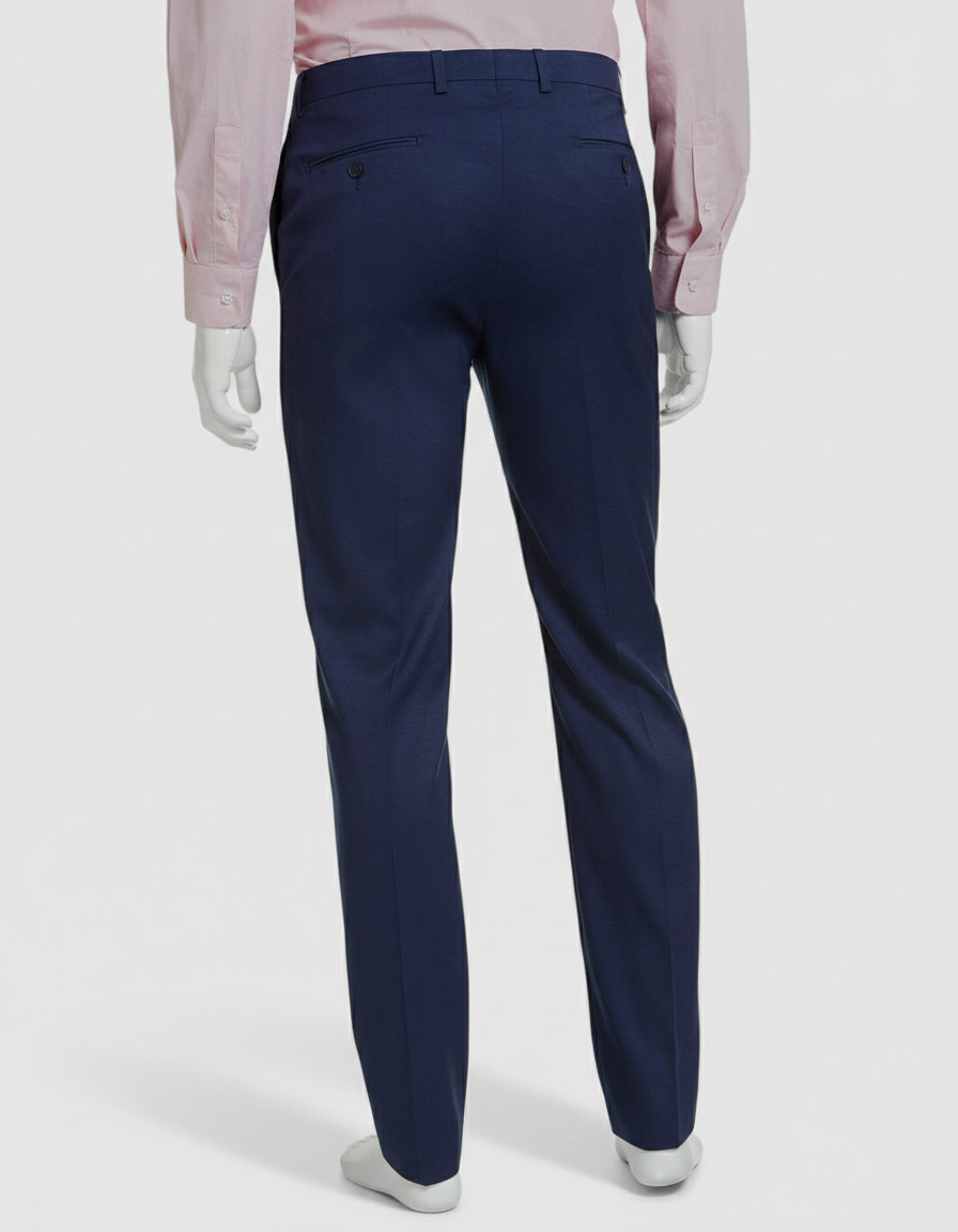 Calvin Klein Men’s Blue X Slim-Fit Stretch Performance Dress Pants Size 33W 32L