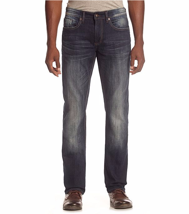 BNWT Mens Buffalo Evan-X Slim Fit Jeans 30 31 33 34 36 38 “Dark Urban Wash”