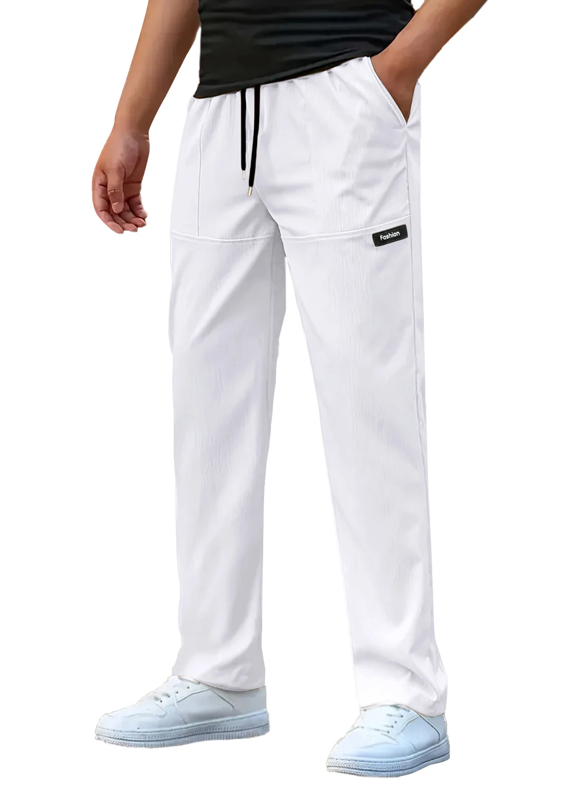 Men’s Lightweight Loose Straight Leg Casual Jogger Pants