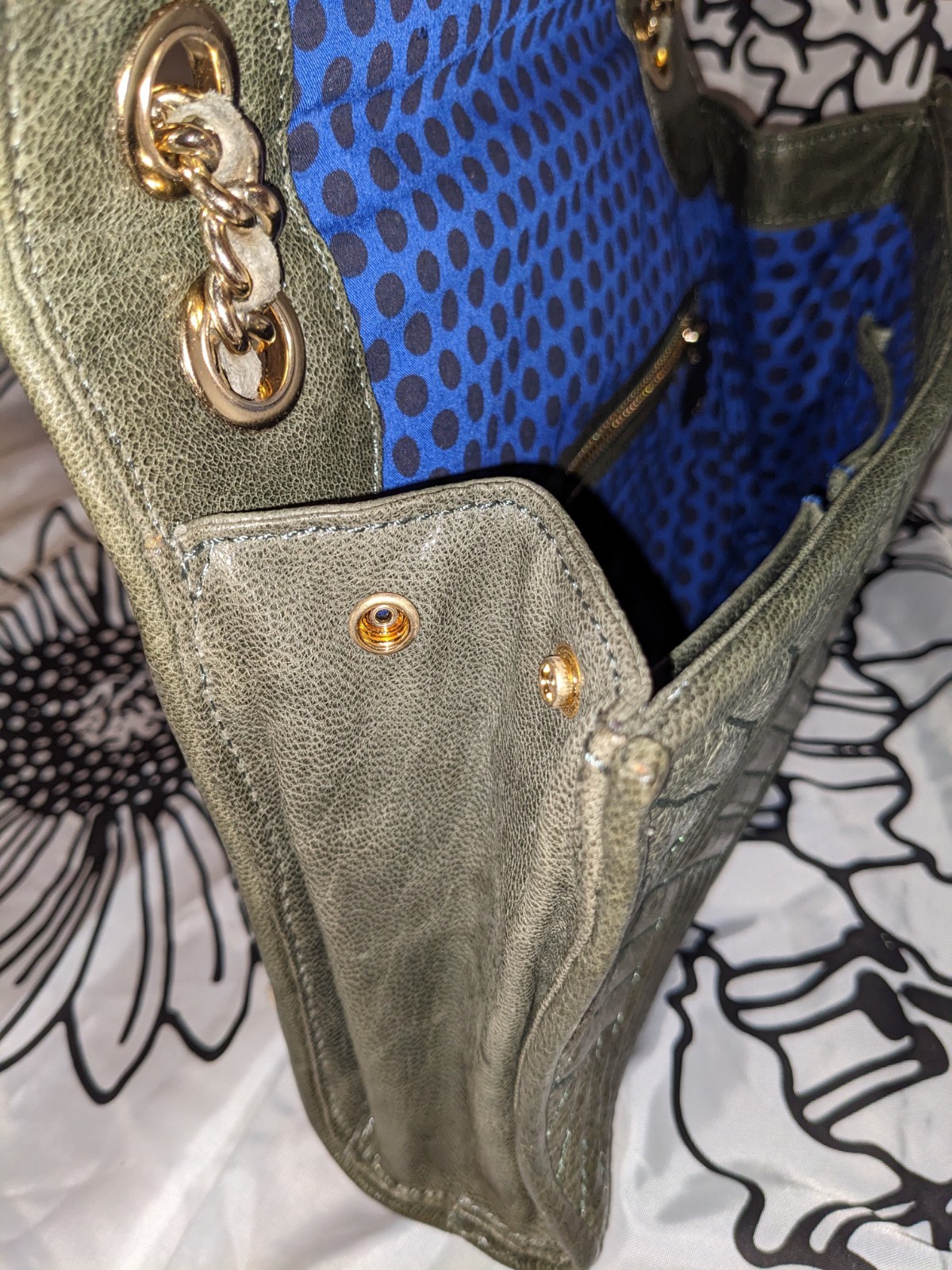 Rebecca Minkoff quilted shoulder bag Olive Green