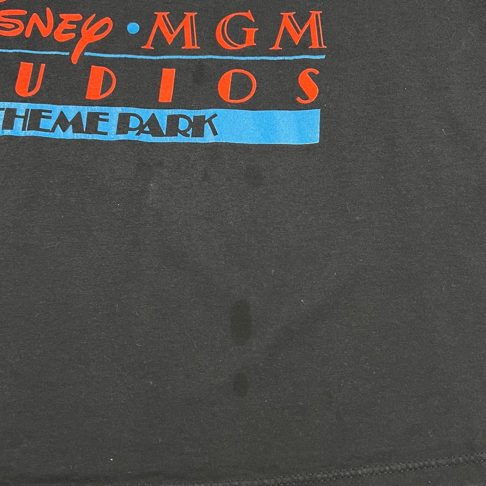 Vintage Disney MGM Studios Theme Park Mickey Mouse Top Hat Tee 4XL 27.5″x32″