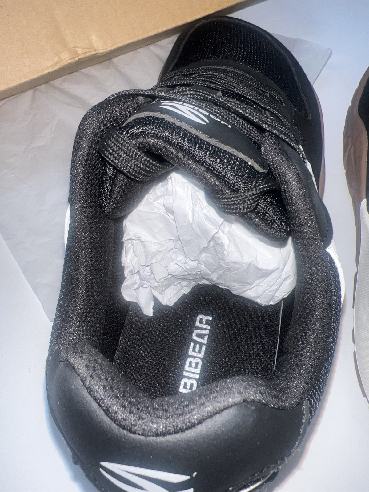 Hobibear Shoes Hareball Men’s Size US 9 EU 42 Wide Toe Box Barefoot Black White