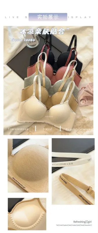 8cm Extreme Push Up Bra for Small Chest AA-A-B Cup Ultra Thick Padding Wireless