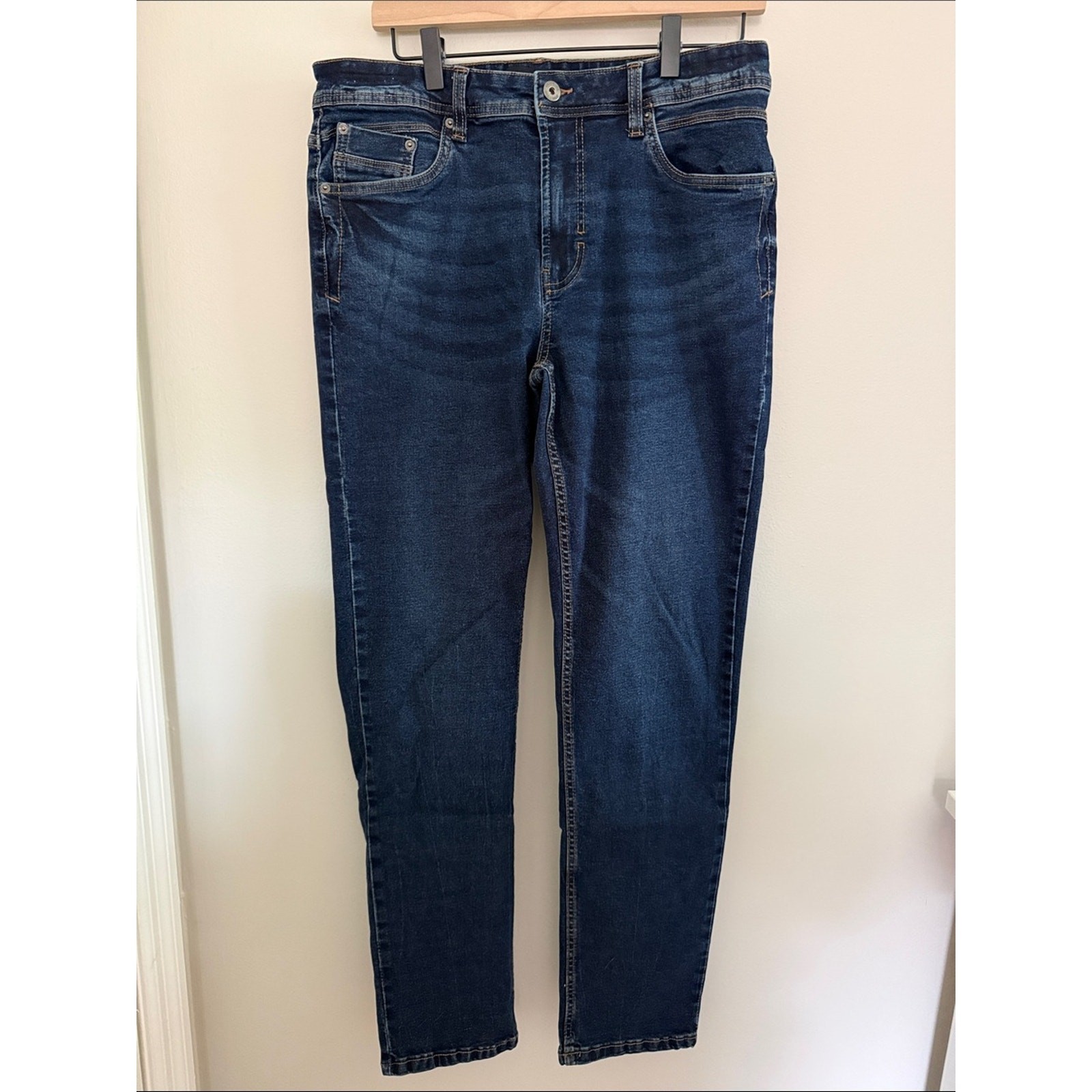 Calvin Klein Indigo Casual Tapered Jeans