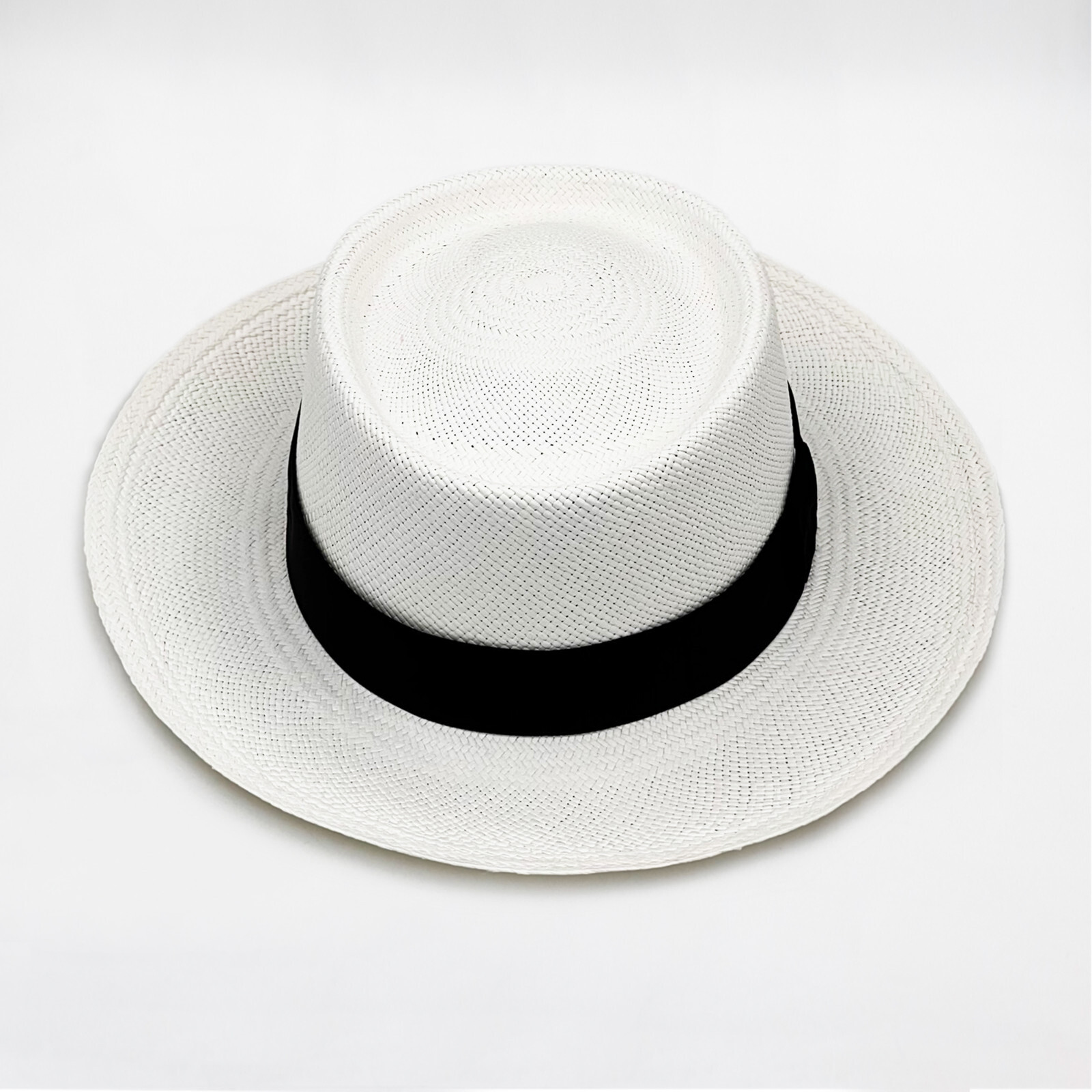 GENUINE PLANTER PANAMA HAT HANDWOVEN IN ECUADOR 100% TOQUILLA STRAW