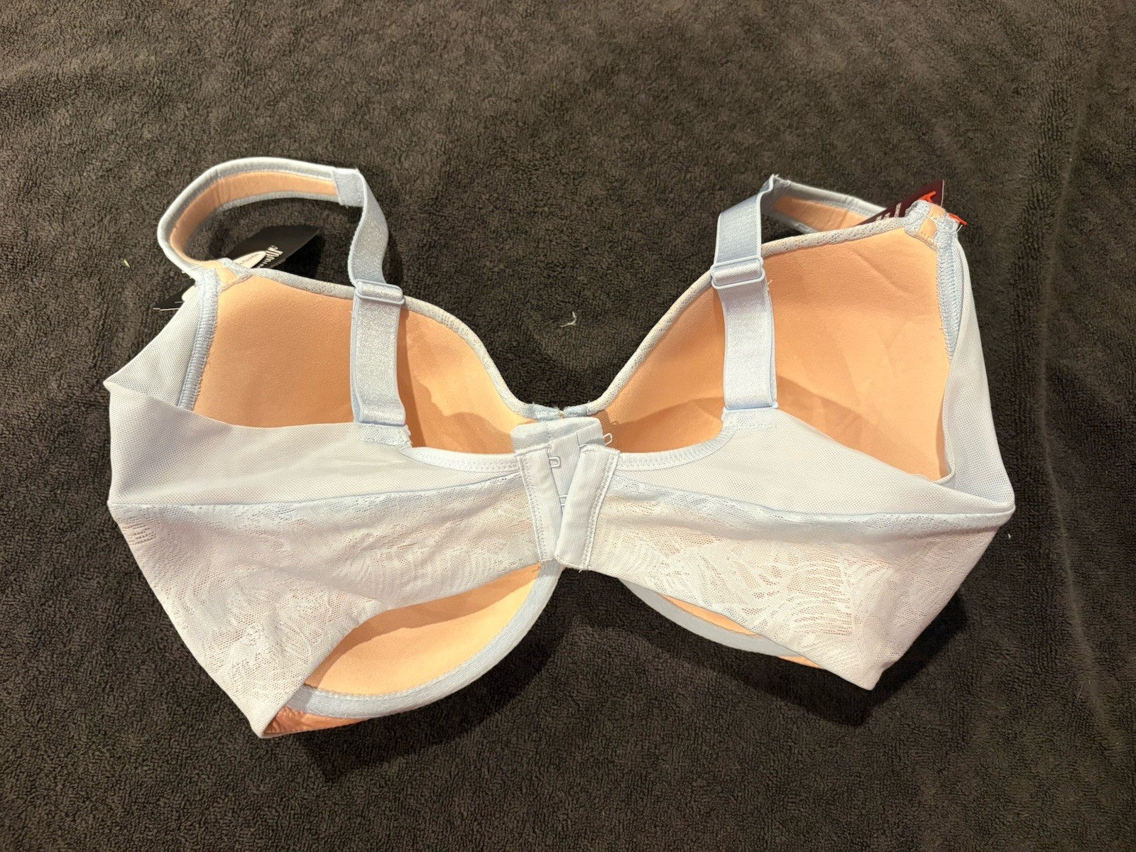 Felina Parallel Navy Spacer Contour Underwire Lightweight Bra Women 36DDD NWT