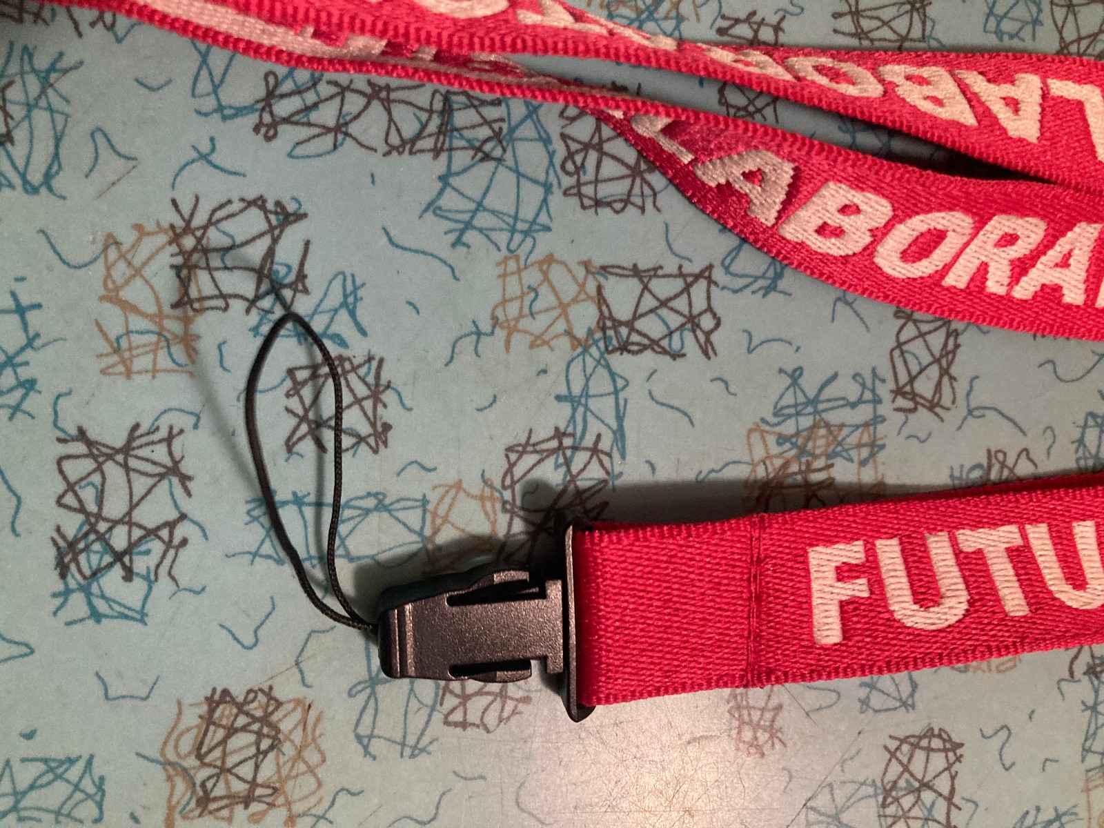 Futura Laboratories 2000 Lanyards Bundle Of 2 Hot Pink and Black & White