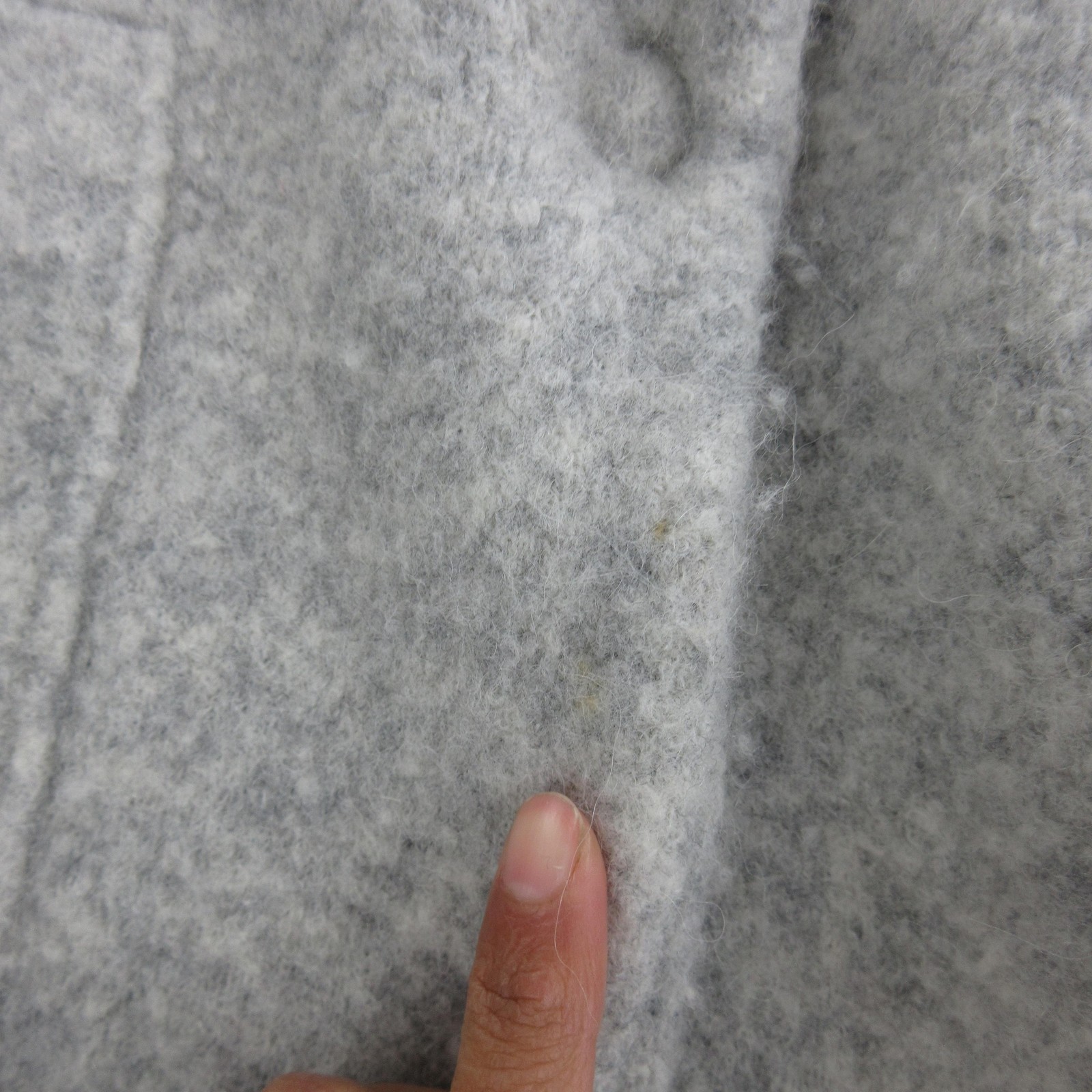 Vince Coatigan Womens Small Gray Merino Wool Alpaca Knit Open Front Pockets