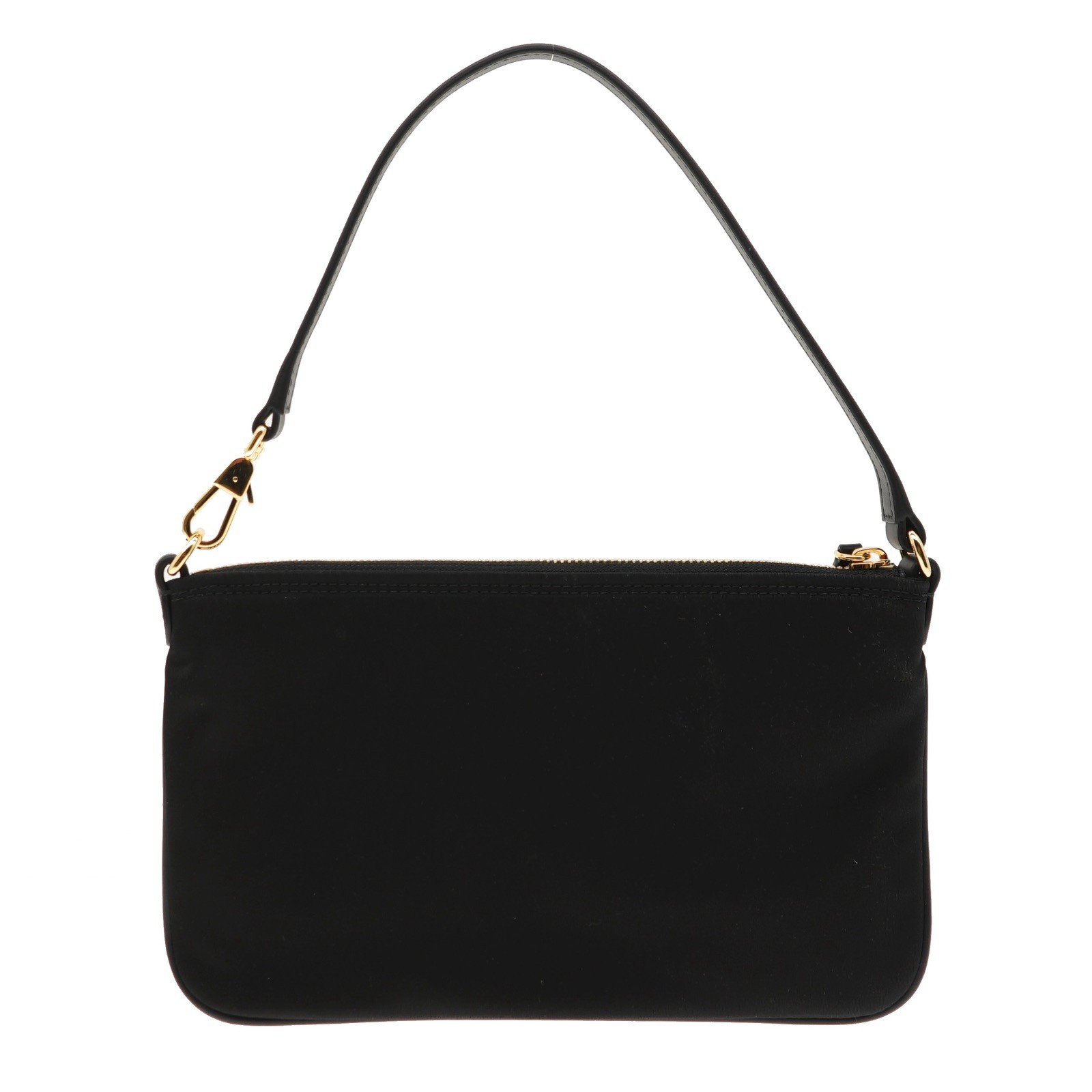 Burberry Pouch Handbag Black Nylon New