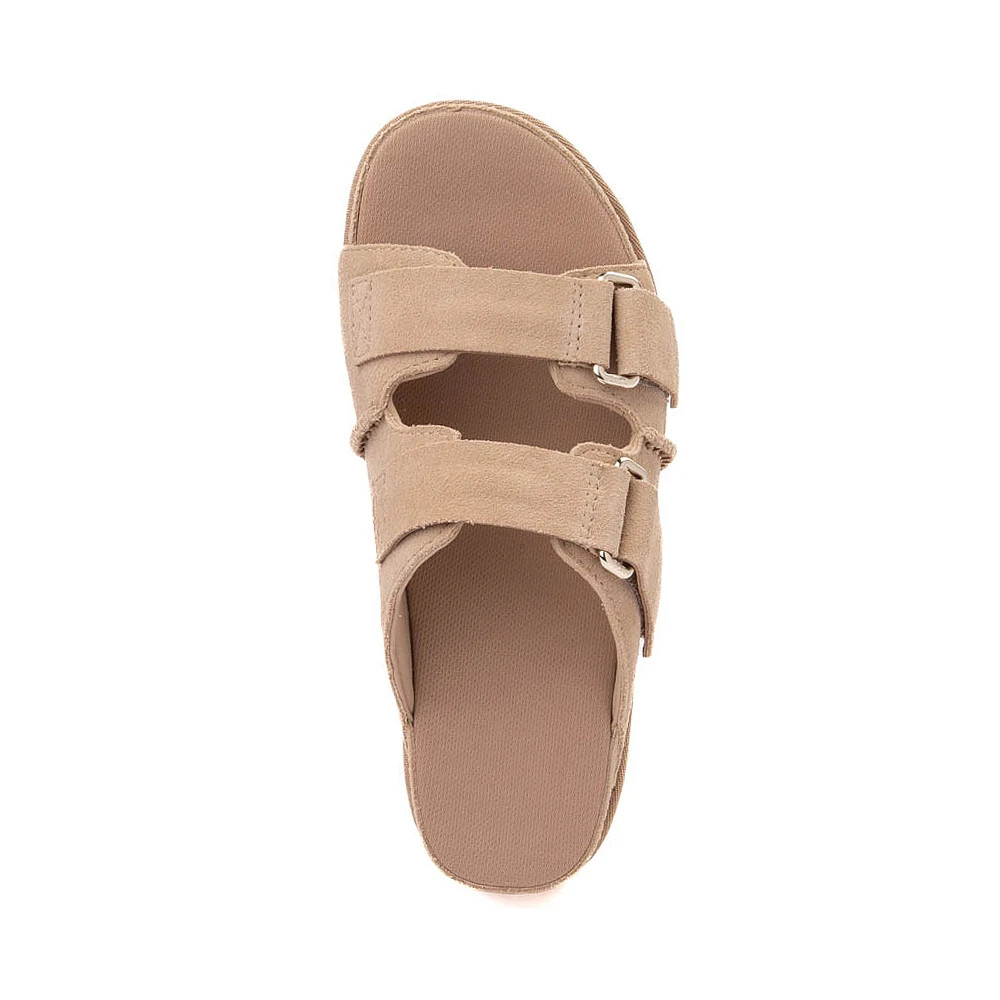 UGG 1155458 Women’s GOLDENSTAR HI Slide Adjustable Vamp Straps Suede Sandal New