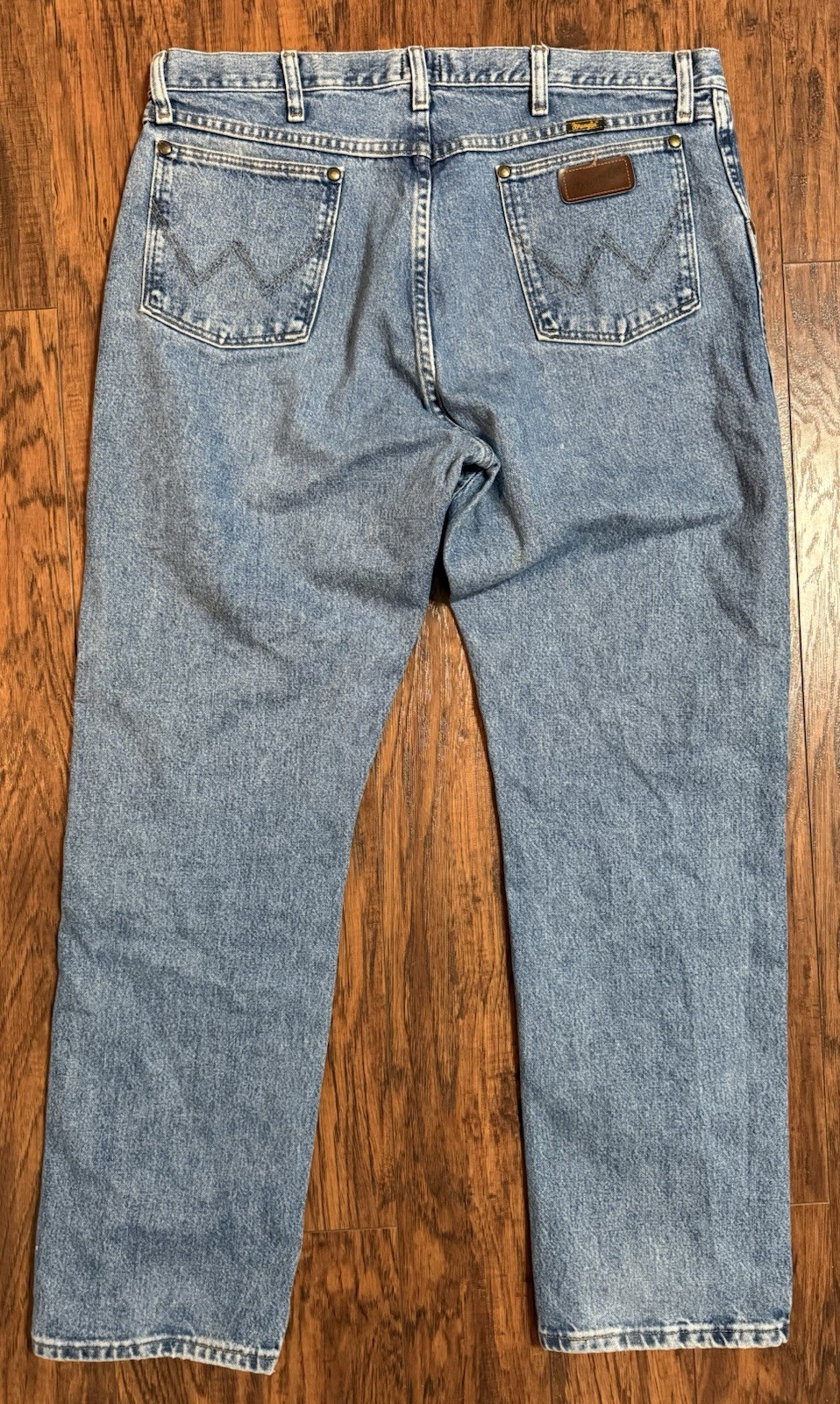 Wrangler Cowboy Cut Jeans Mens 38×32 47MWZSW Medium Wash Regular Fit Bootcut
