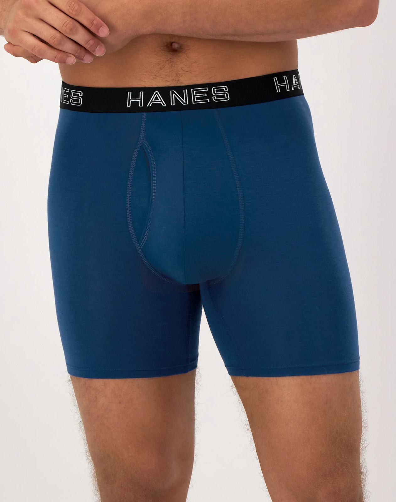 Hanes Men’s Boxer Brief 4-Pack Ultimate Comfort Flex Fit Total Support Pouch