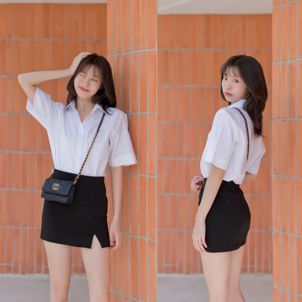 The Alluring Thai University Uniform – Elegant, Confident, with a Playful Twist