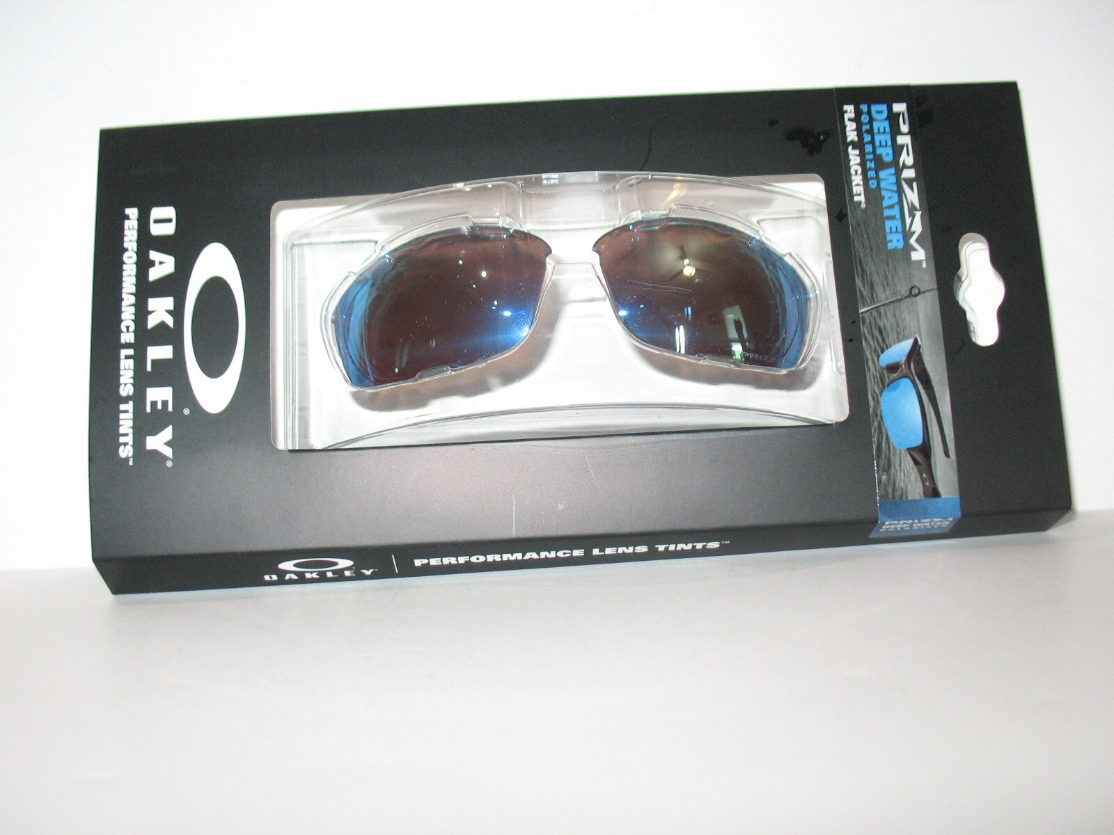 Oakley Flak Jacket Polarized lenses ~~~Prizm Deep Water