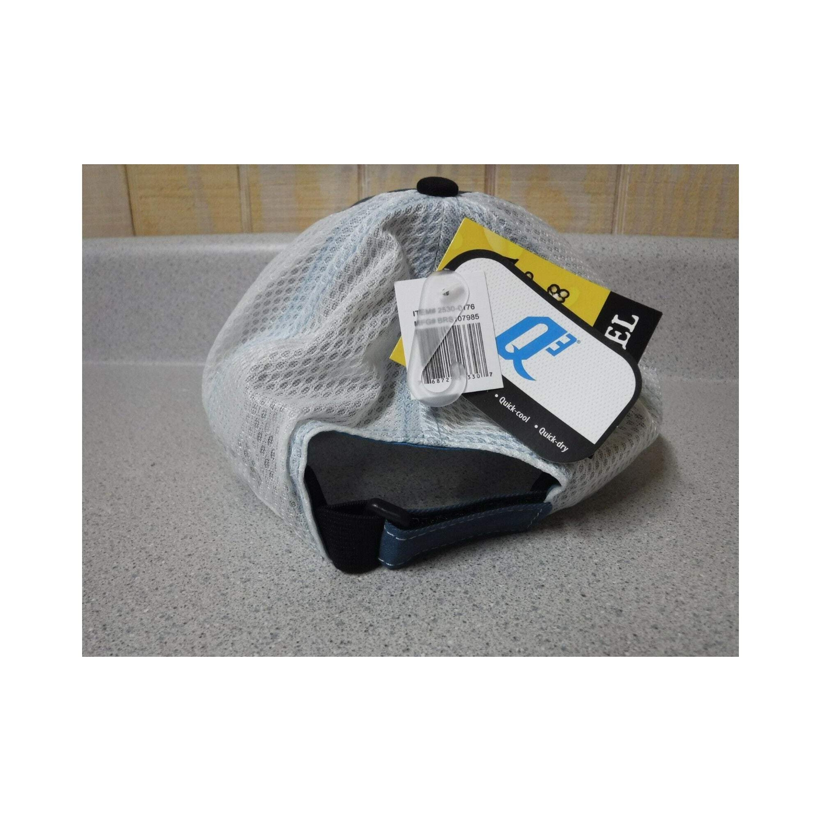 New Authentic Calcutta Low Profile Hat Blue with Watermark Tuna White Mesh