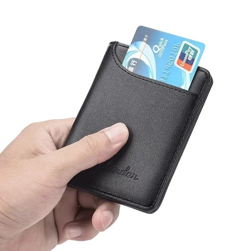 Daily Essentials Soft Premium PU Leather Slim Wallet for Men New Lightweight Min