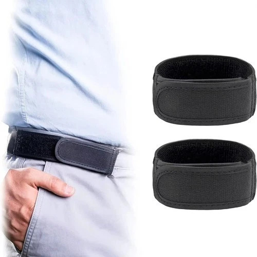 2pcs L BeltBro Pro Pairs For Men Next Gen BeltPro Buckle-Free Elastic Belt–