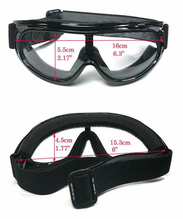 1 or 3 PAIRS MOTORCYCLE GOGGLES FIT OVER PRESCRIPTION GLASSES SIDE VENTS