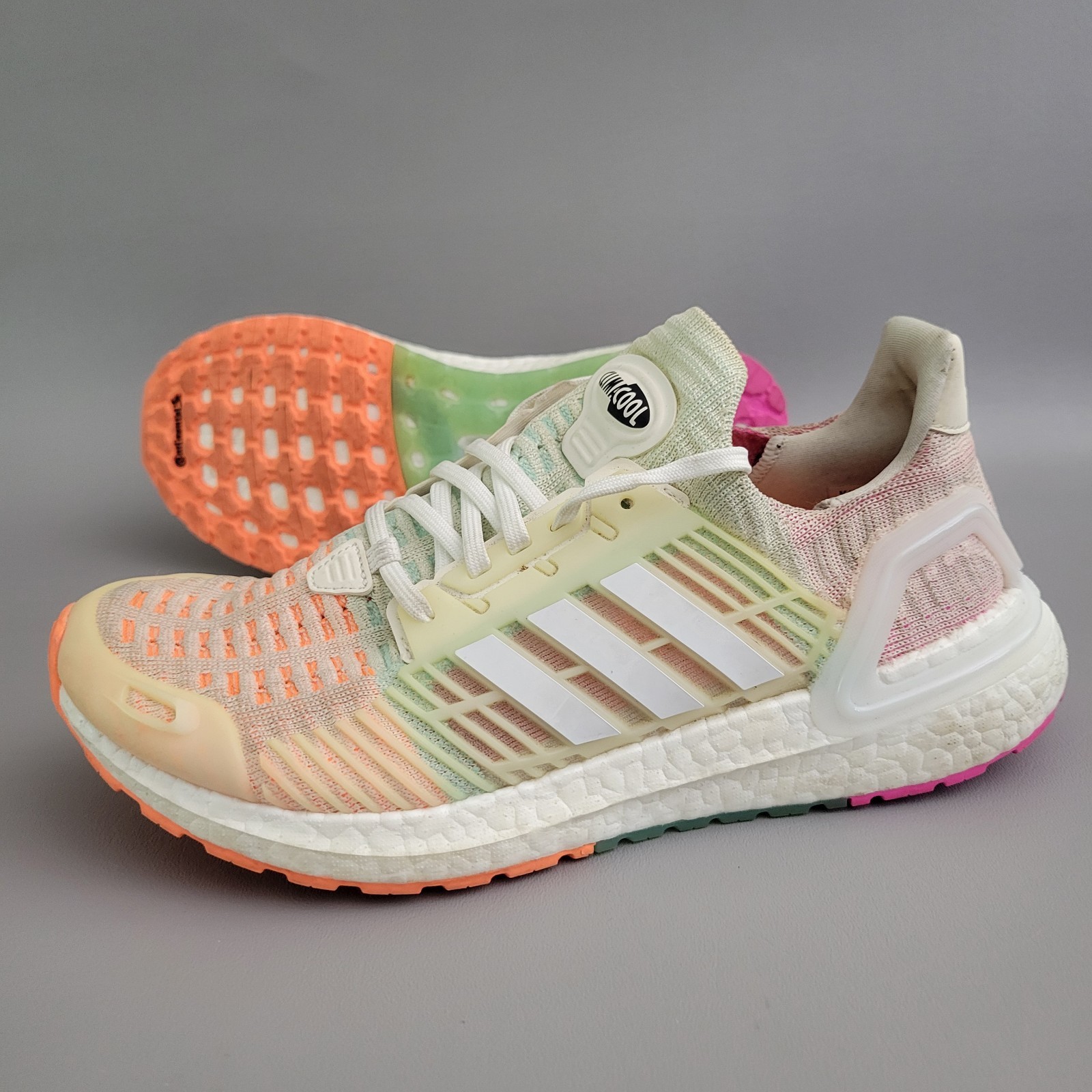 Adidas Ultraboost DNA CC1 White Screaming Orange FZ2542 Men Size 7.5