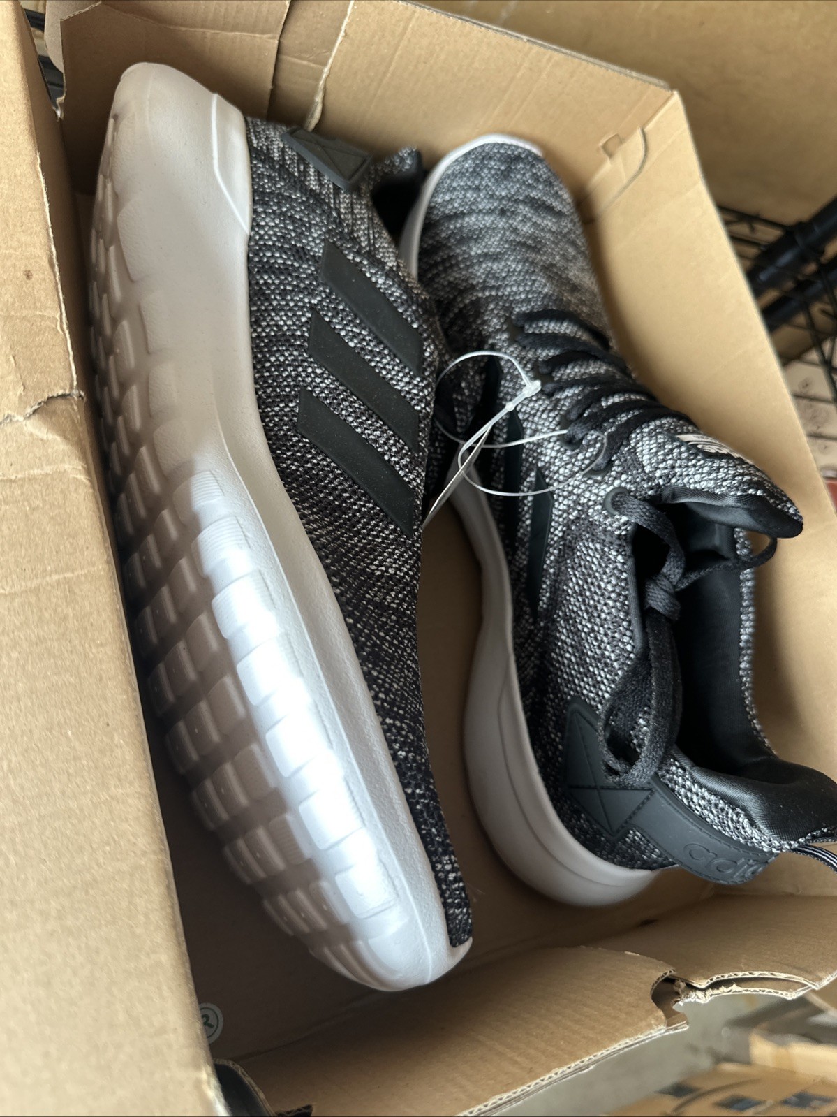 Size 13 – adidas Lite Racer BYD Black White