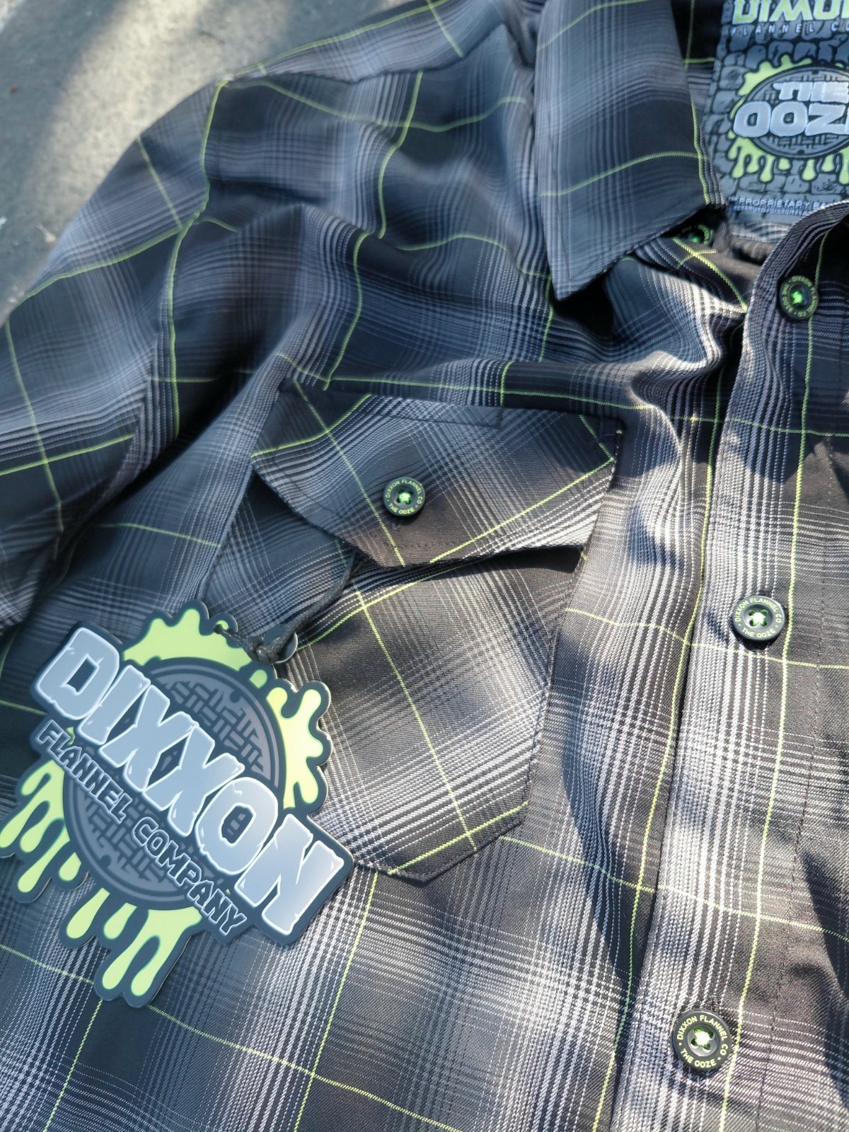 Dixxon Flannel Co D-LUX The Ooze Plaid Flannel Bamboo Shirt XLT Tall