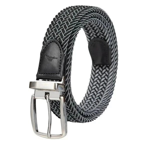 Tommy Bahama Men’s Stretch Braided Reversible Belt Adjustable Fit