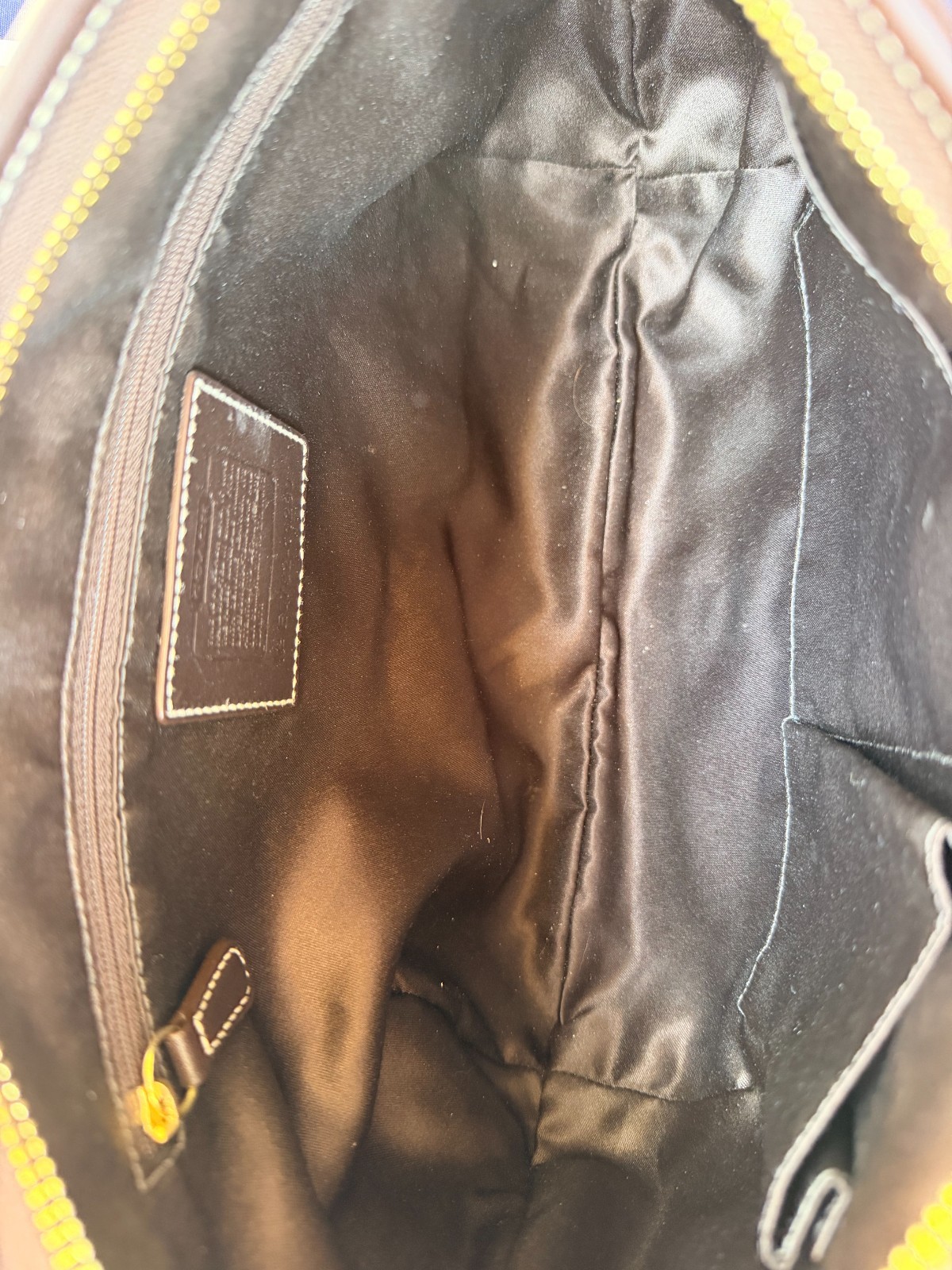 Coach 2007 Y2K Ergo Signature Brown Canvas and Leather Hobo Bag 11290