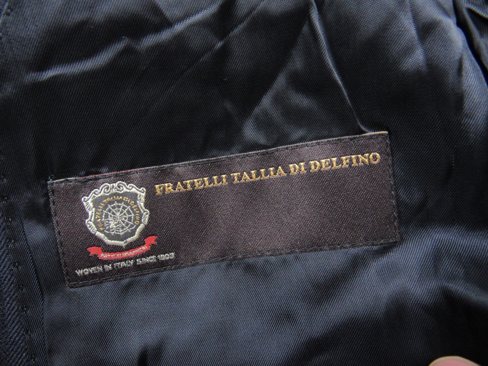SuitSupply Blazer Havana Double Breasted Jetted Slim Coat 34 Super 120s Fratelli