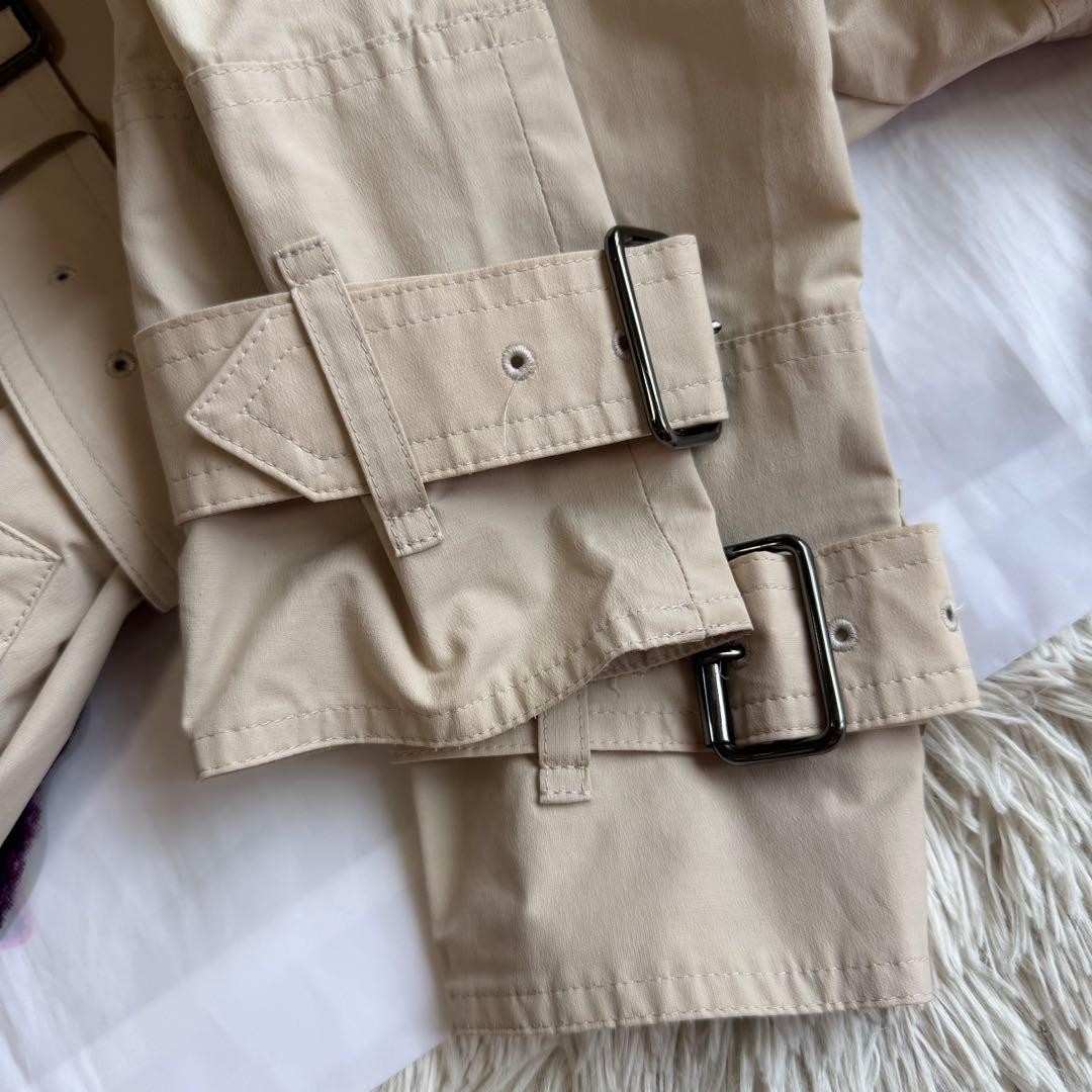 BURBERRY LONDON trench coat beige long length 40