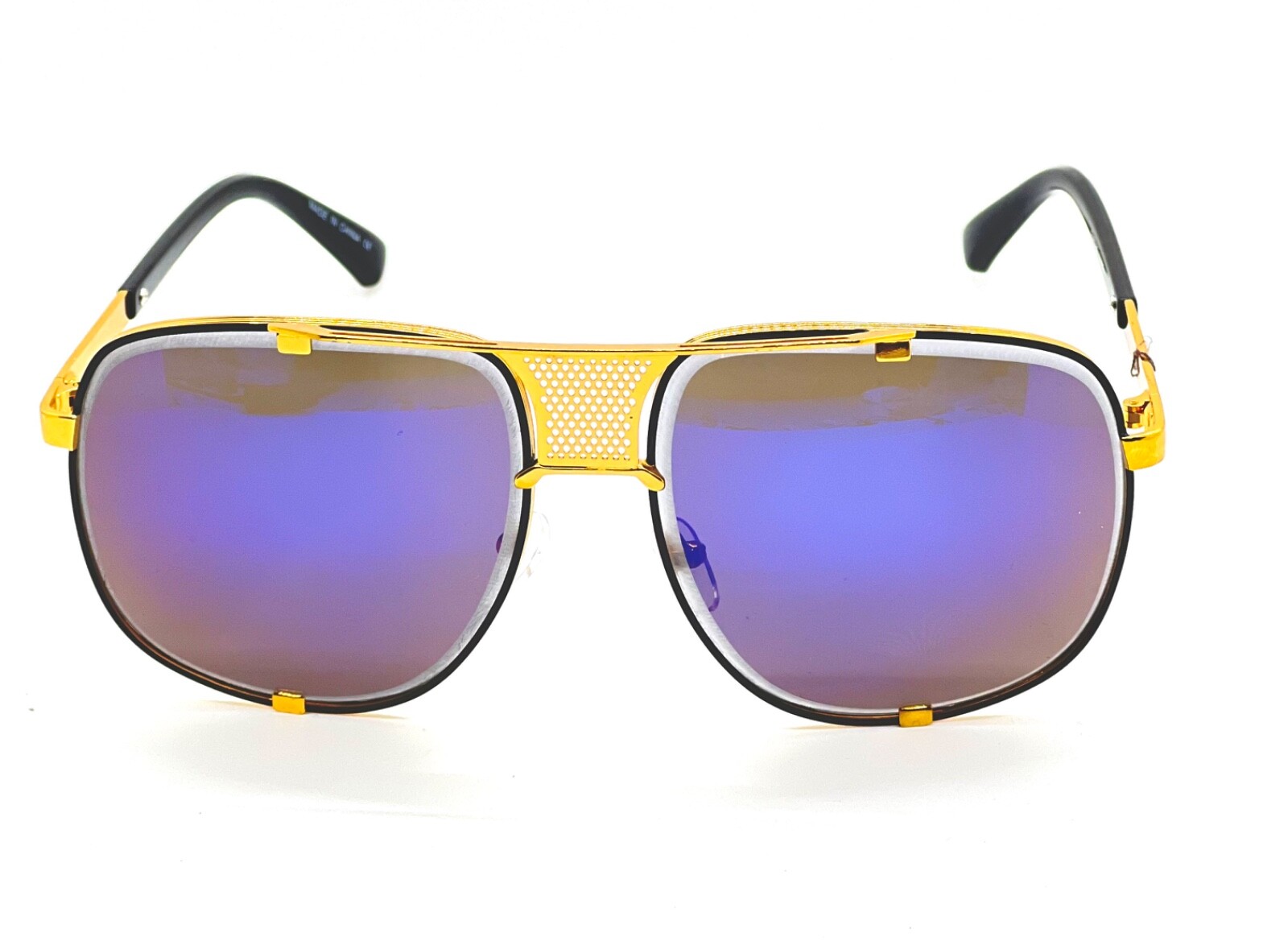 Luxury Sun Glasses Outdoor Driving Retro Black Gradient Lens Classic Eye Glasses