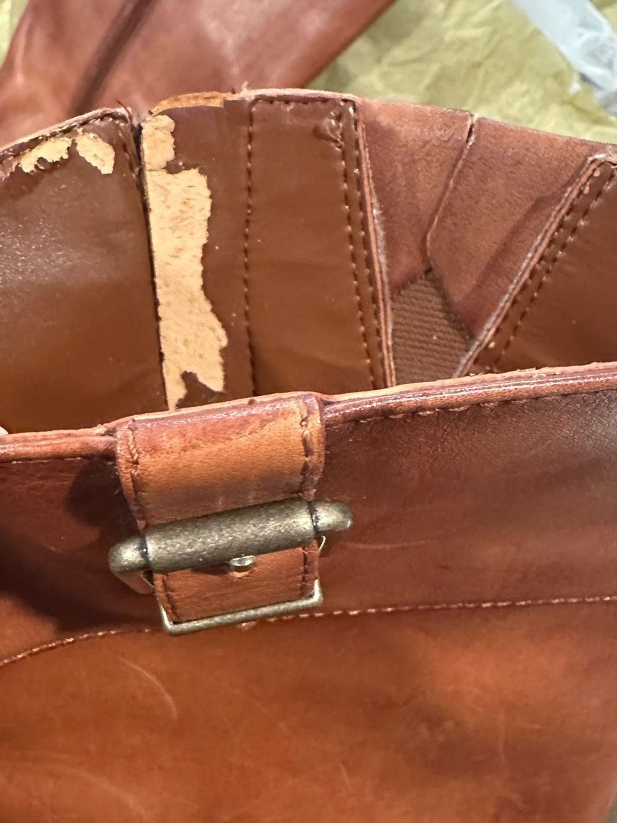 I.N.C. Leather Knee High Boots