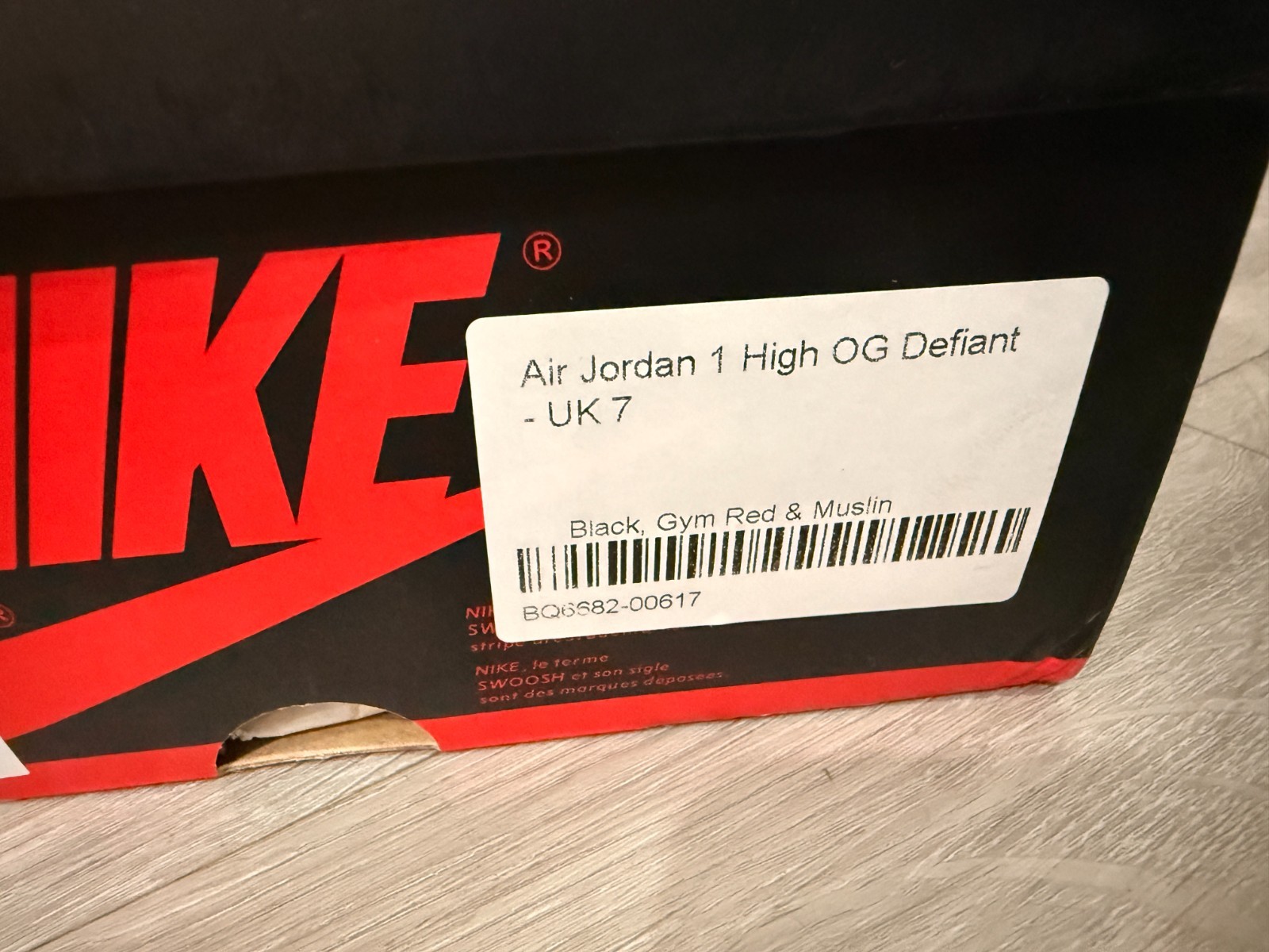 Nike Jordan 1 Retro High OG Defiant Couture – US Men 8 / Women 9.5 – BQ6682-006