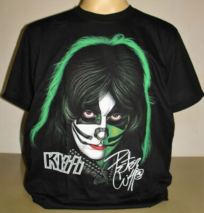 Kissmass Peter Criss 1978 Solo Album Retro T-Shirt Size HL285