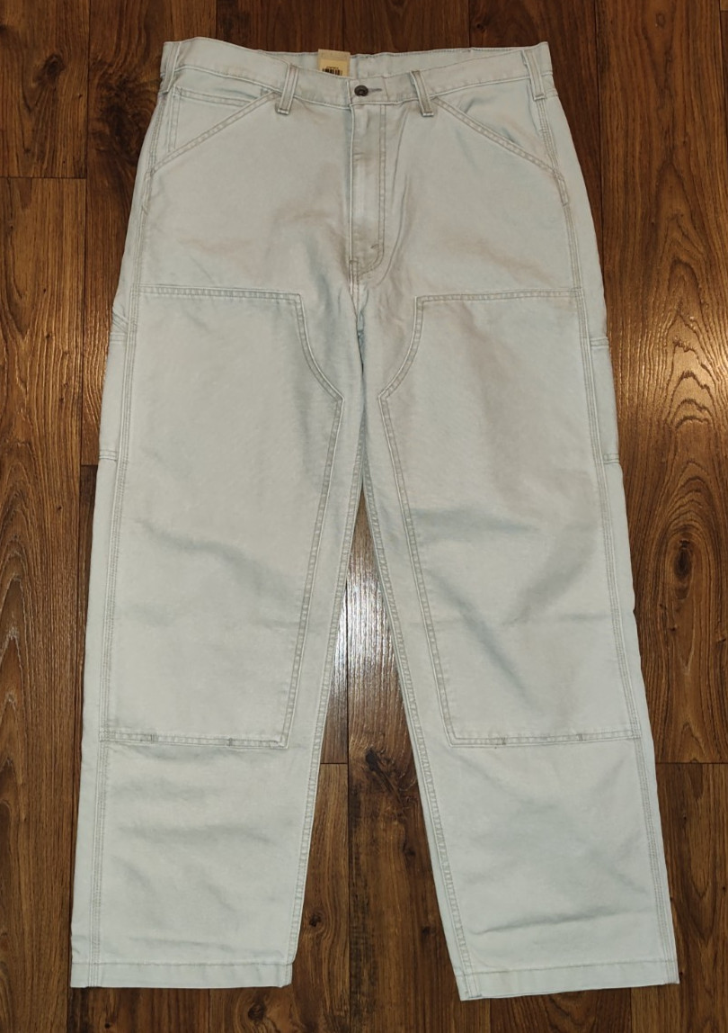 NEW Levis Levi’s 568 Loose Straight Double Knee Carpenter Jeans Pants 36X32 NEW