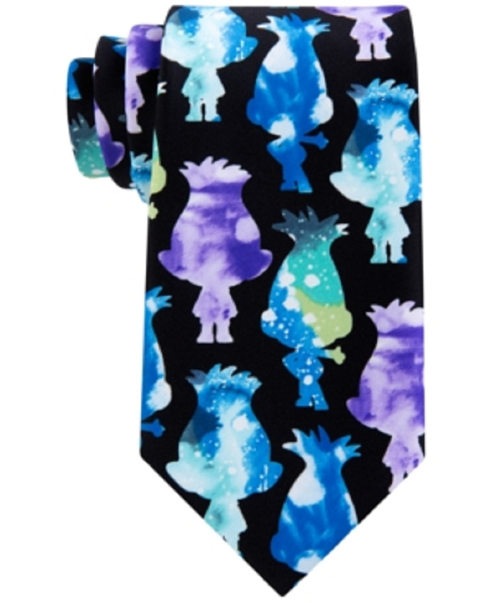 Trolls by DreamWorks Men’s Watercolor Diamond Tie, Retail $40.00