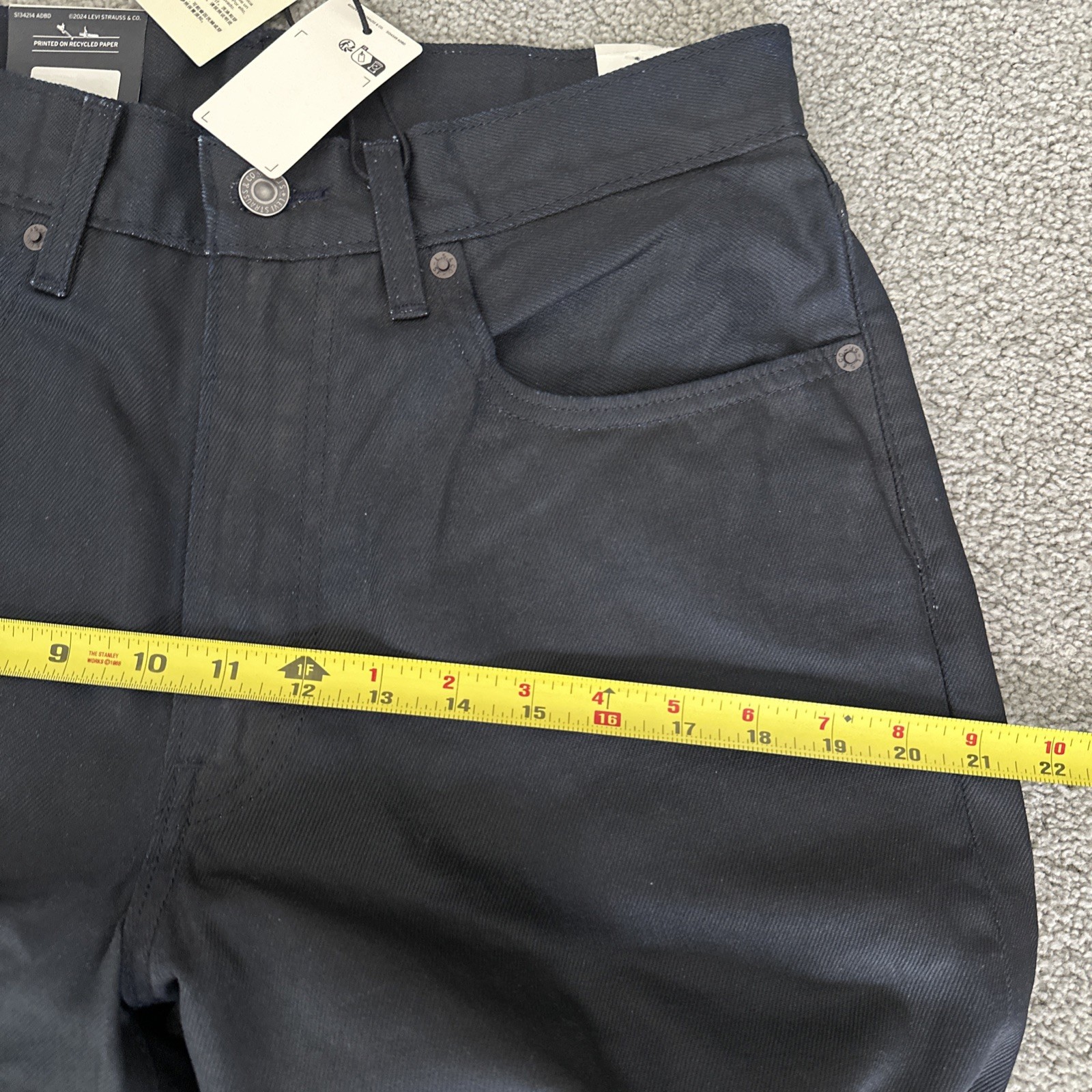 Levi’s Premium Men’s 578 Baggy Denim Jeans Tag Sz. 31Wx30 Measured 31X28 See Des