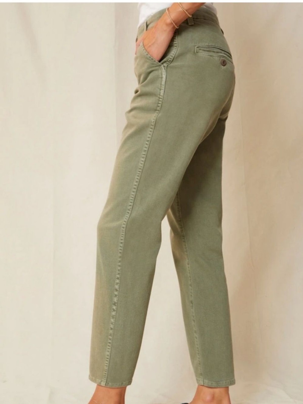 AMO Easy Trouser Pants in surplus green size 30