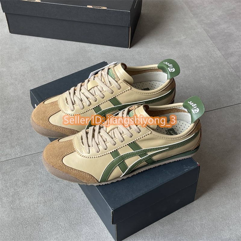 2026 Onitsuka Tiger MEXICO 66 DL408-1785 1183C102-250 Brown Green