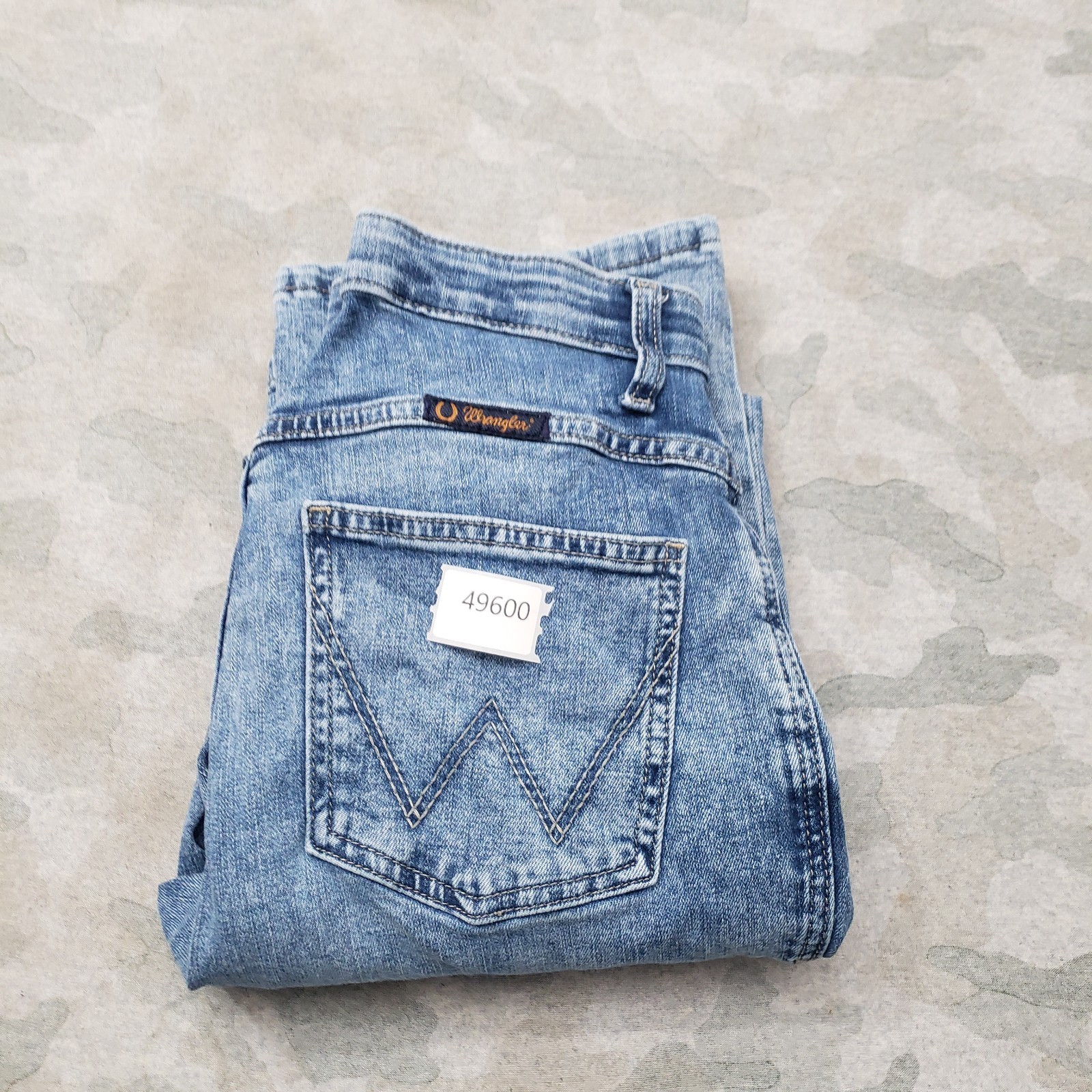 Wrangler Willow Jeans Womens 29×32 Blue Bootcut Western Pockets Denim Light Wash