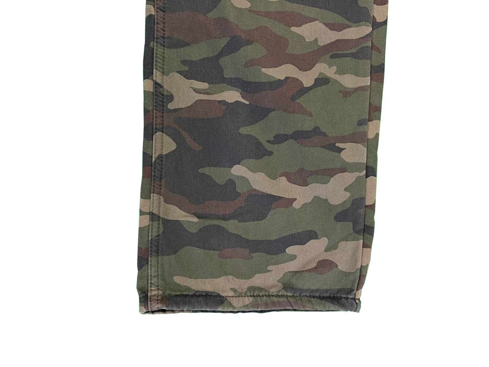 Wrangler Men’s Smooth Camo Pant Fleece Lined Cargo Relaxed Fit Five Star (S02)