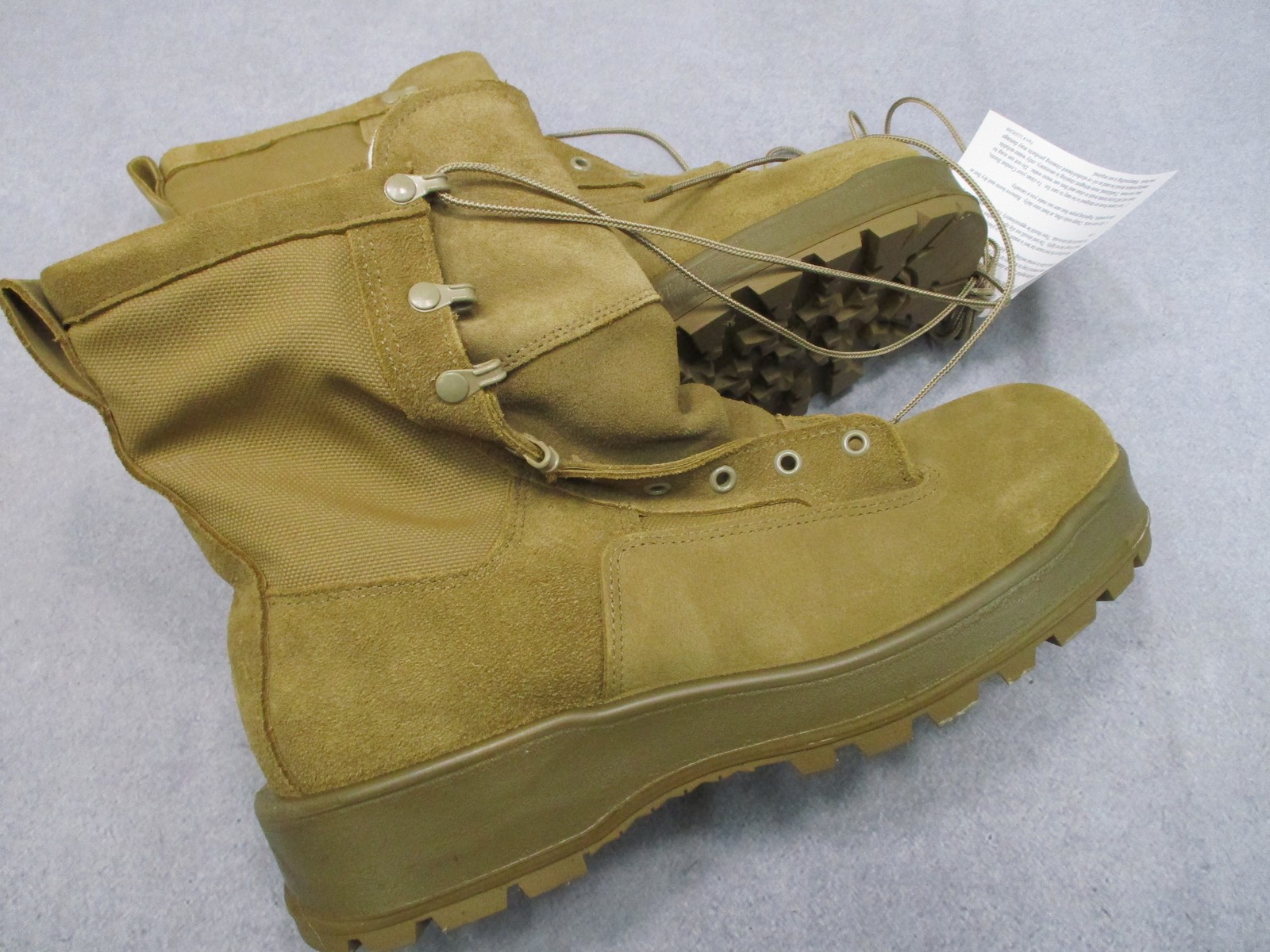 Altama Army Cold Weather Combat Boots AR 670-1 Compliant Size 12R Coyote Brown