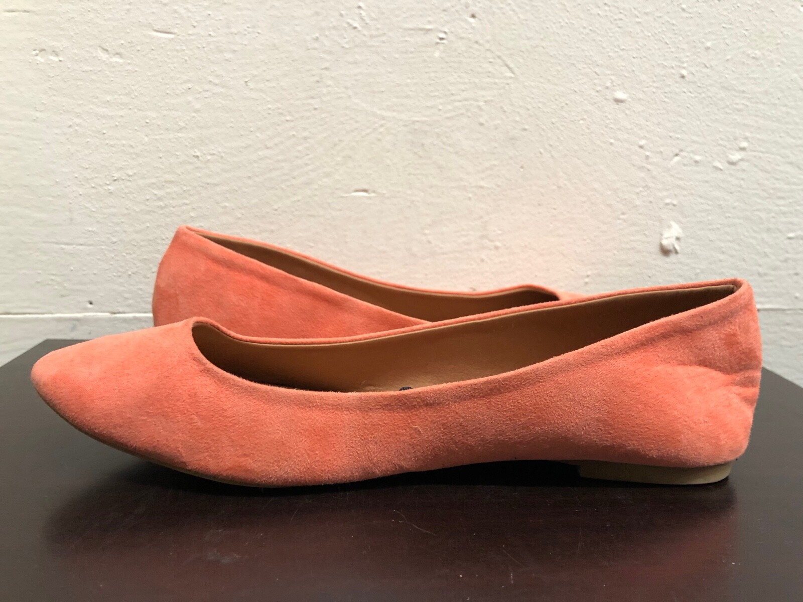 H&M Women man made materials Flats shoes -Peach color- size US 7 – EUR 38